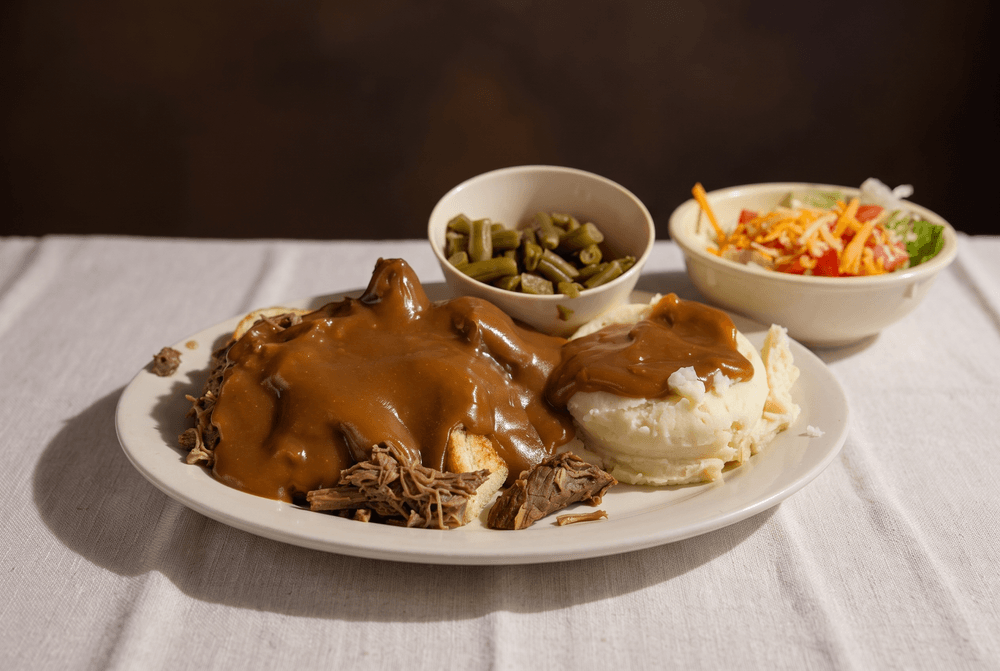 Open Face Roast Beef