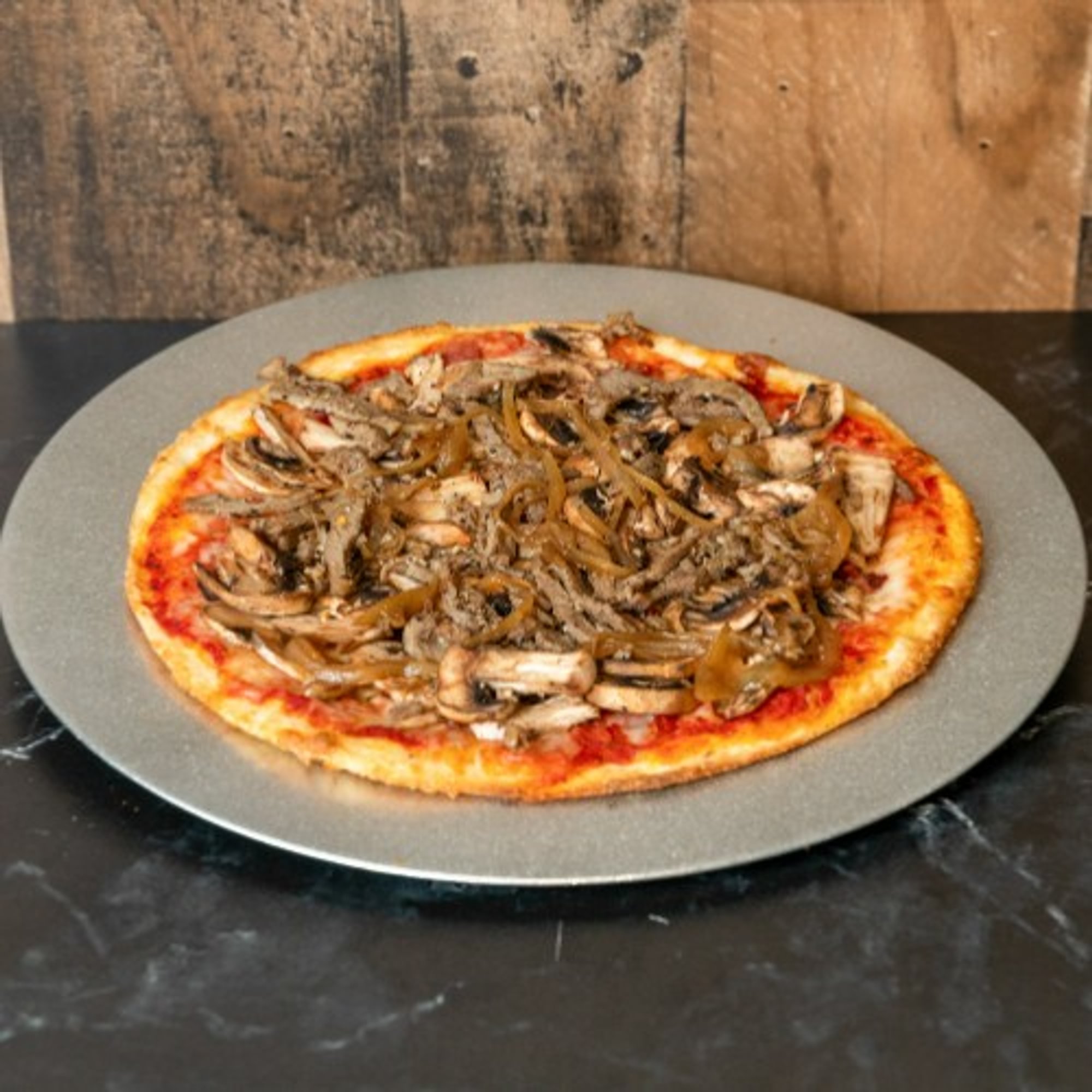 Steak Pizza
