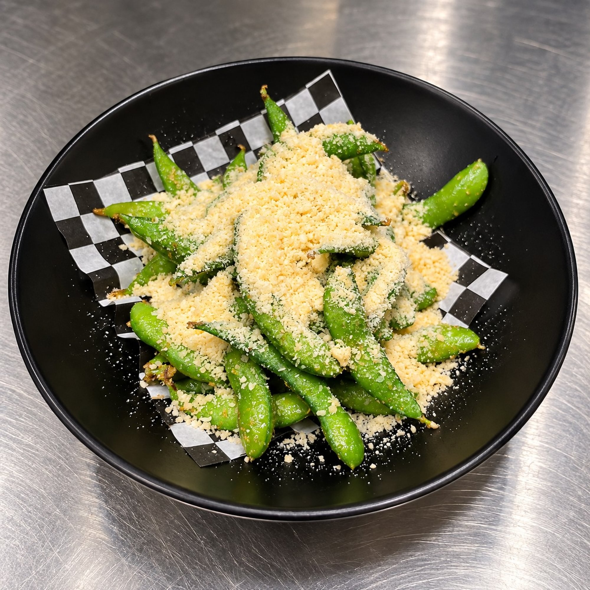 Garlic Parmesan Edamame