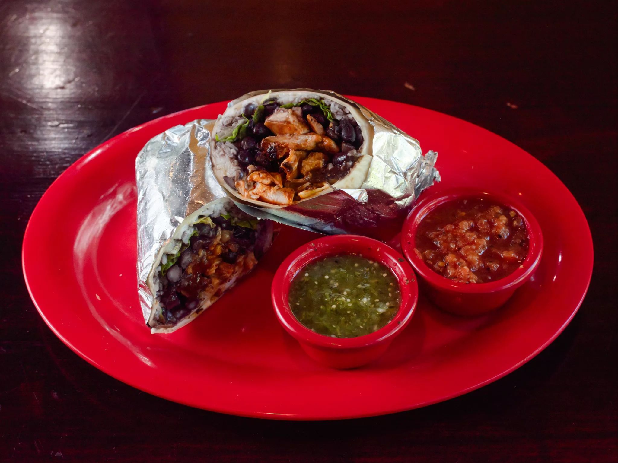 Yucatan Chicken Burrito