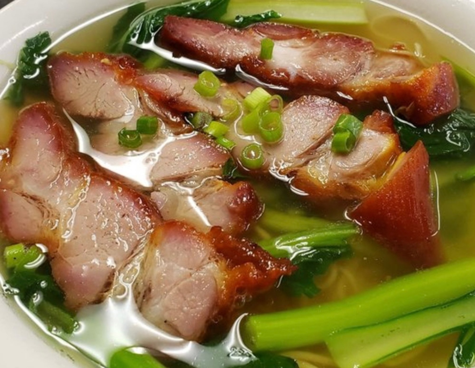 叉烧汤面 179.Char Siu Soup Noodle