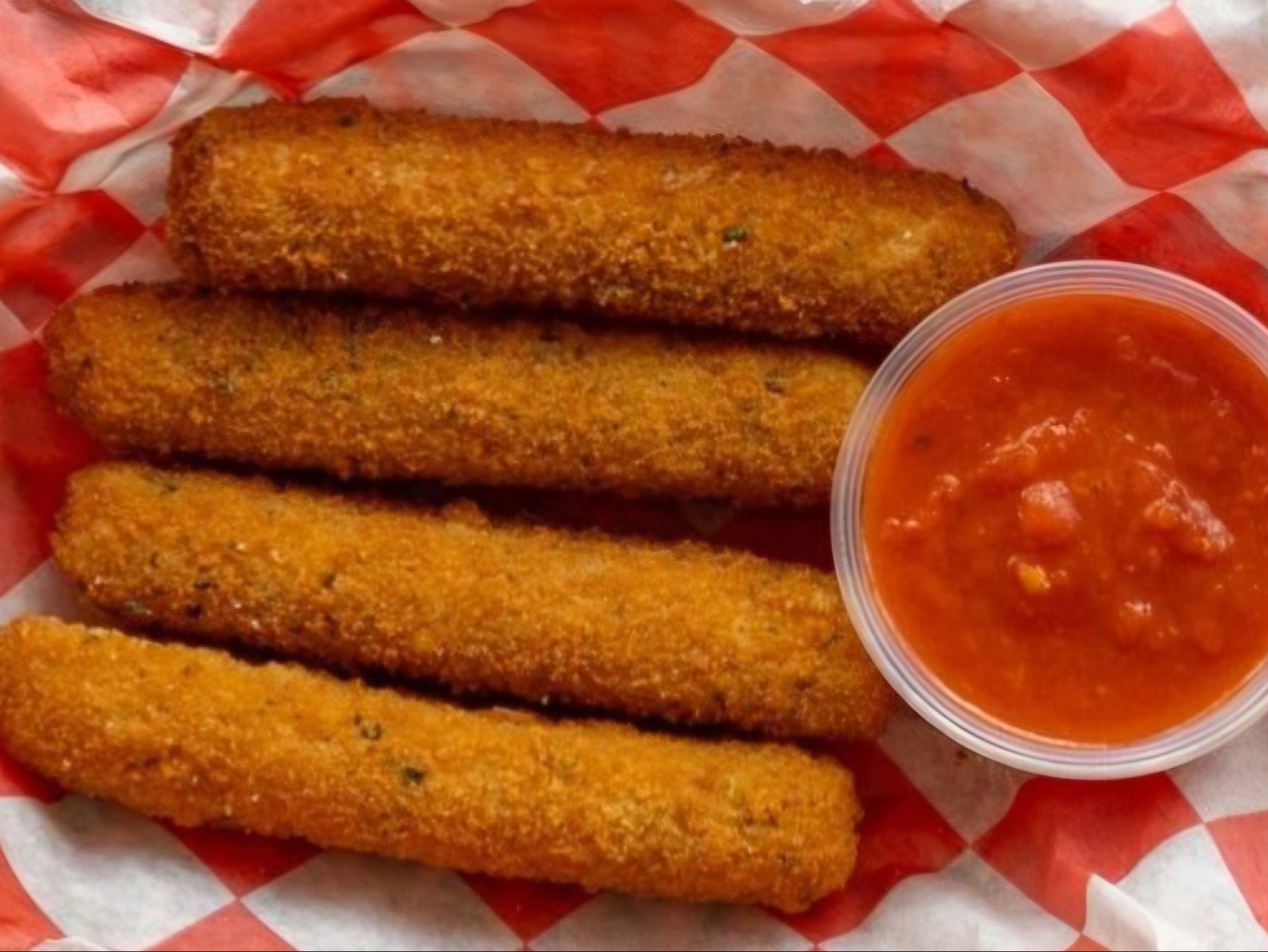 Fried Cheese Sticks (4)
