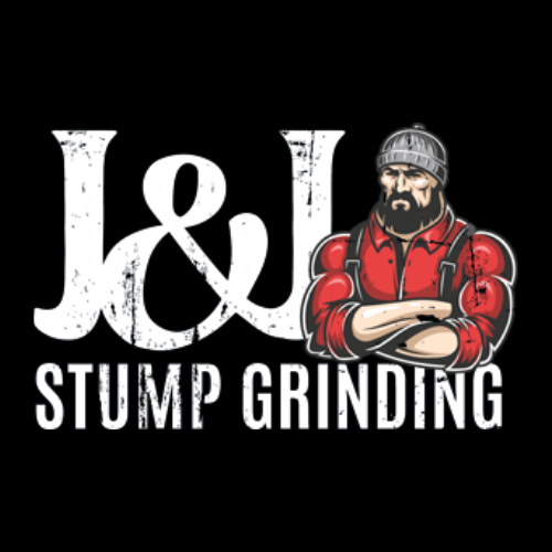 J &amp; J Stump Grinding Logo