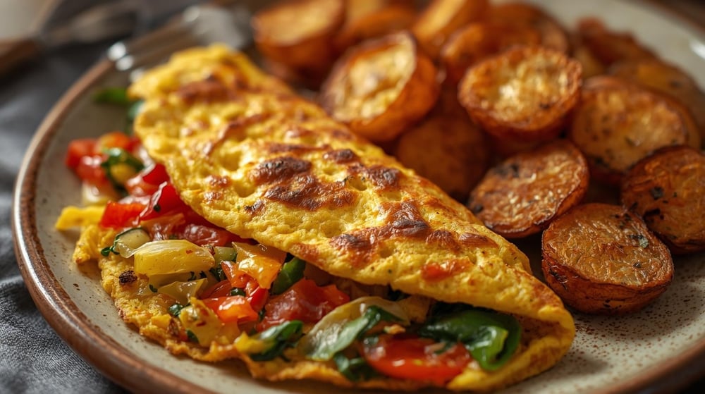 Omelette with Homefries
