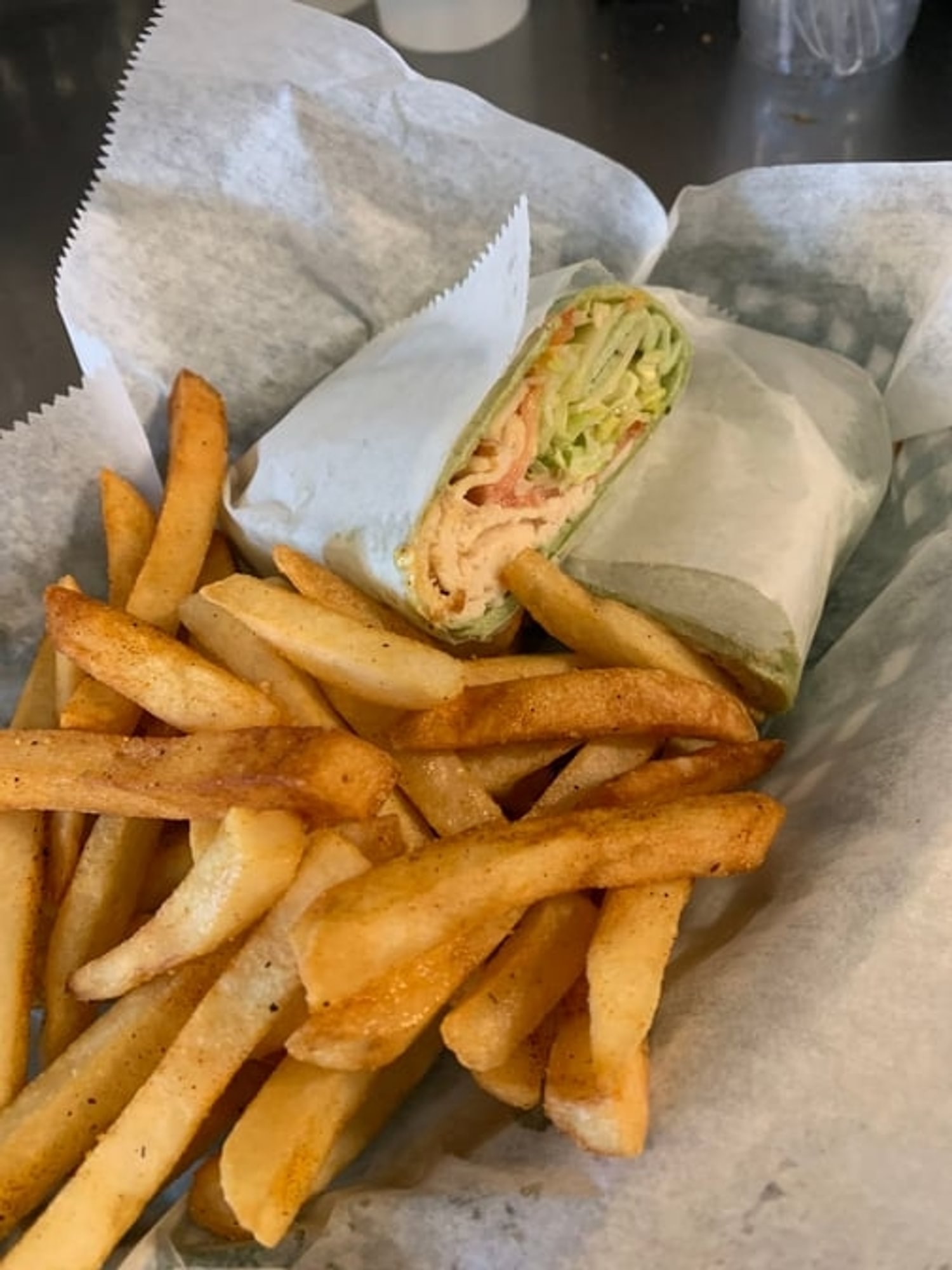 4 – Golden Classic Chicken Wrap