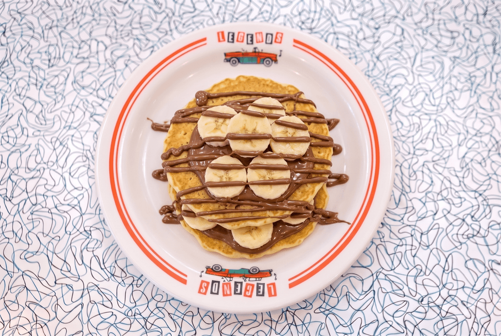 Nutella Banana Pancake