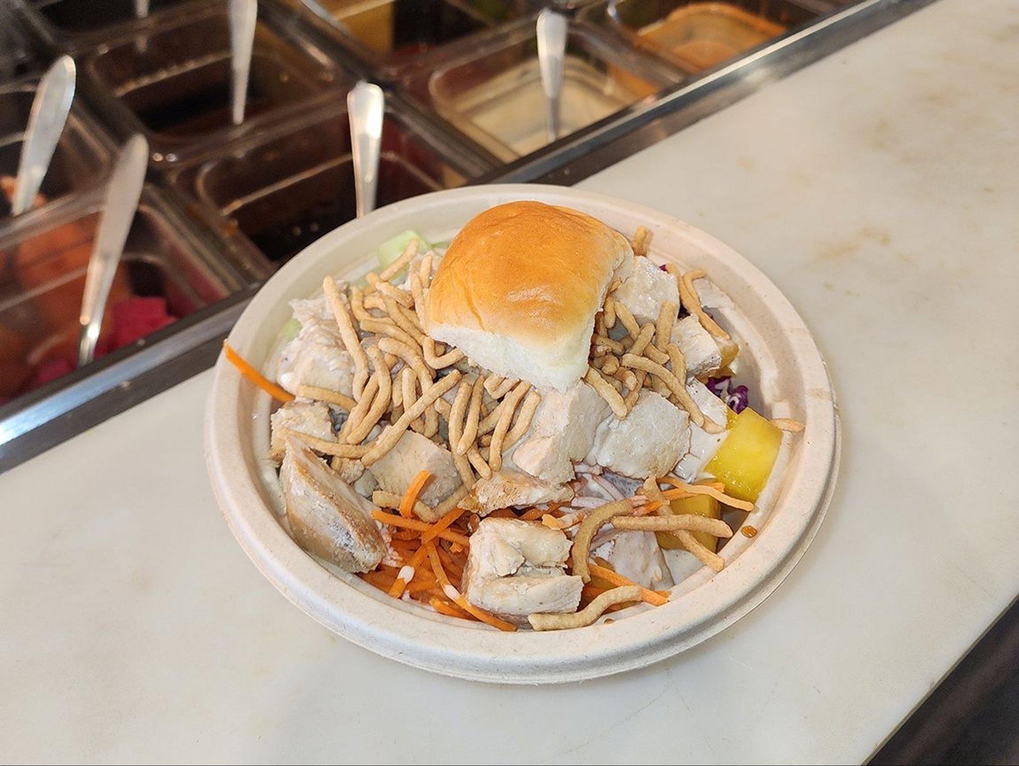 Chow Mein Sandwich Bowl