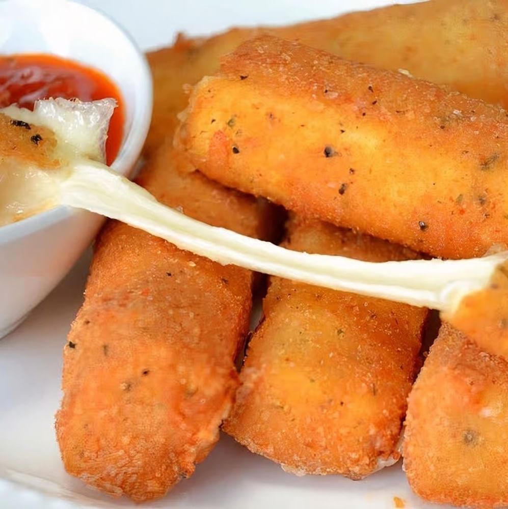 Battered Mozzarella Sticks