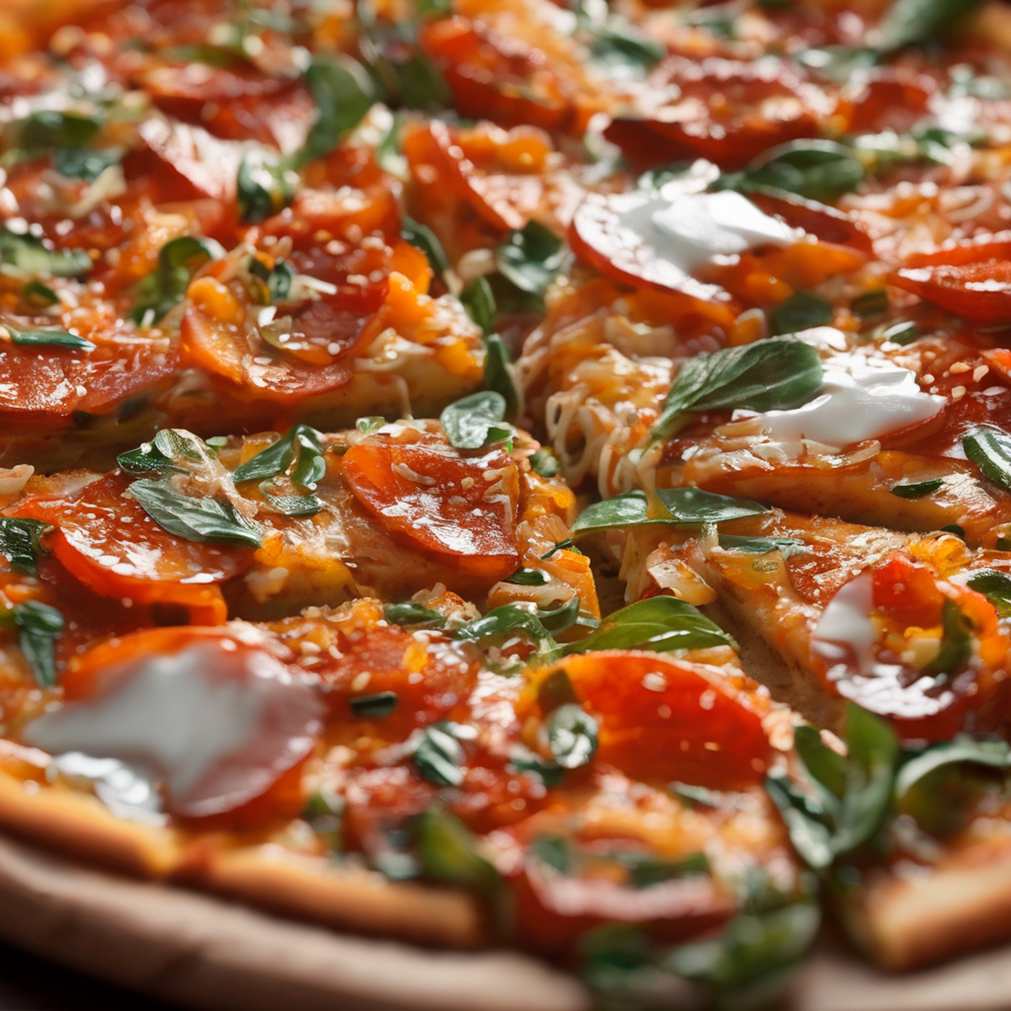 Grandma pizza slice