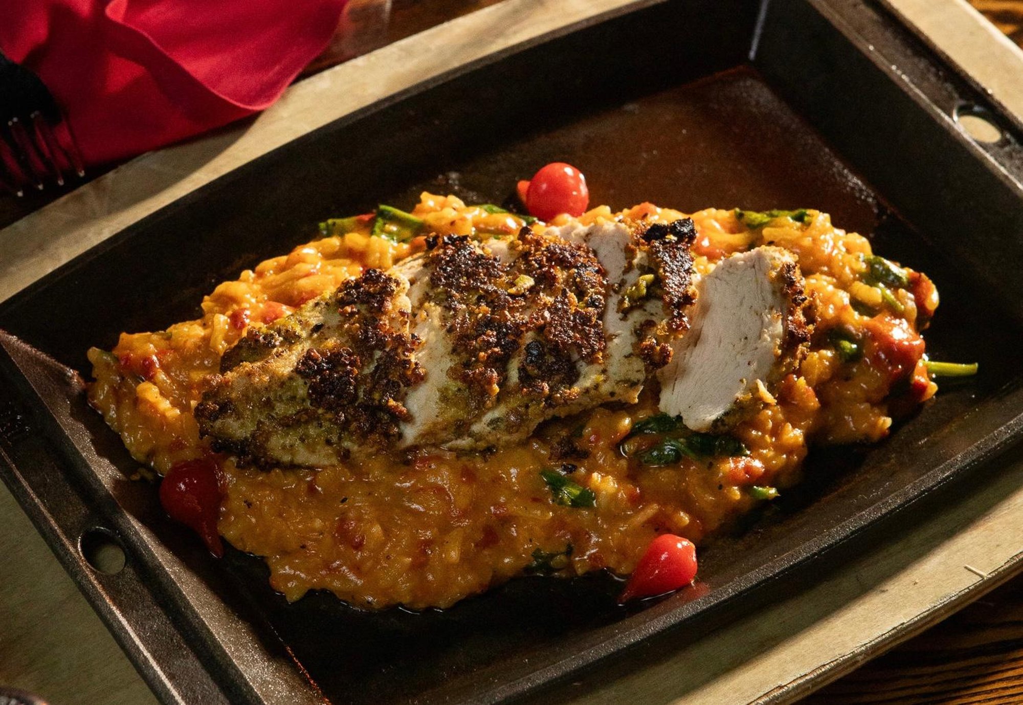 Pistachio Encrusted Chicken