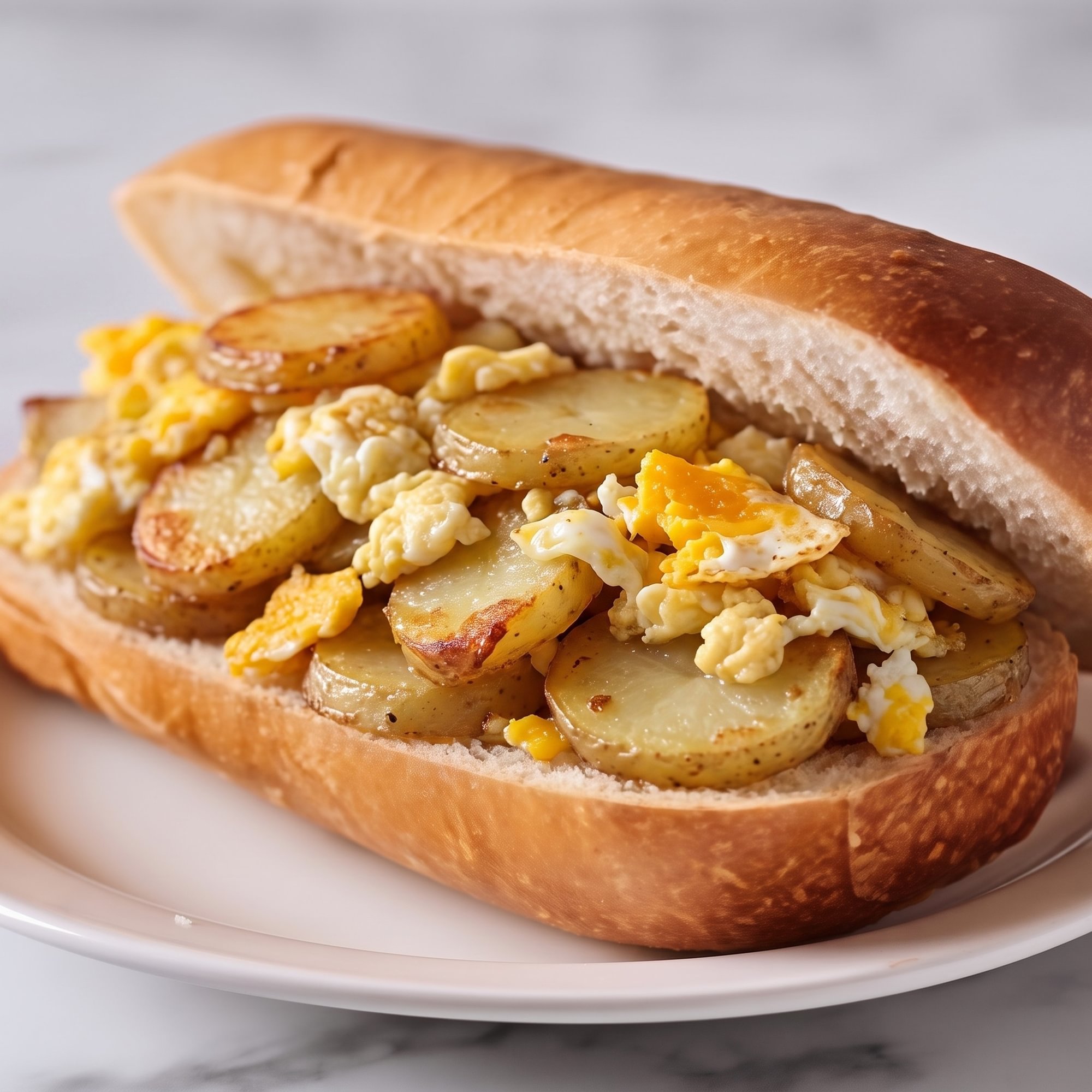 Potato & Eggs Hero