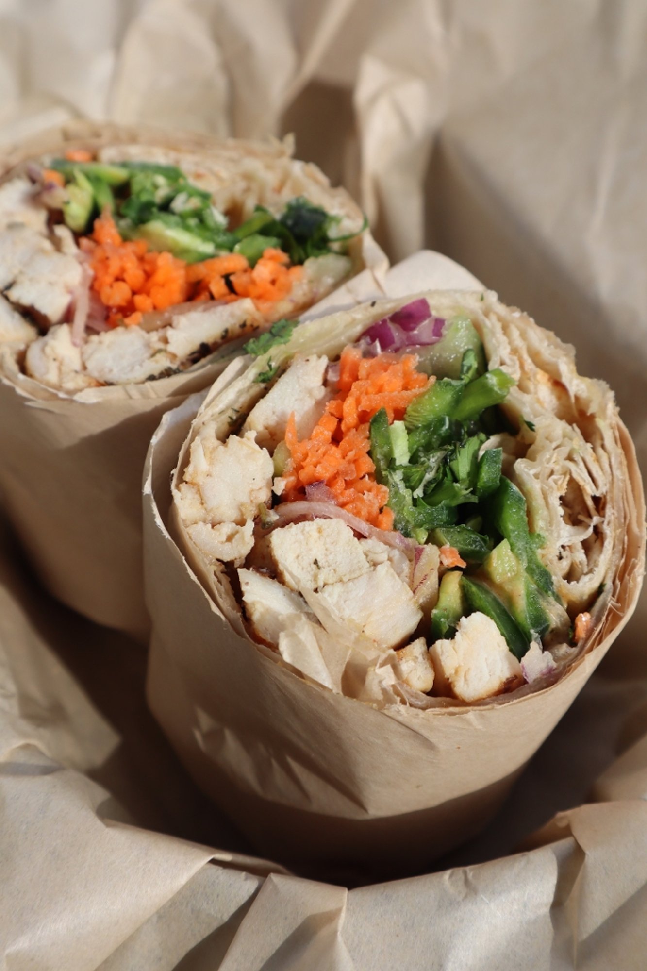 Thai Chicken Wrap