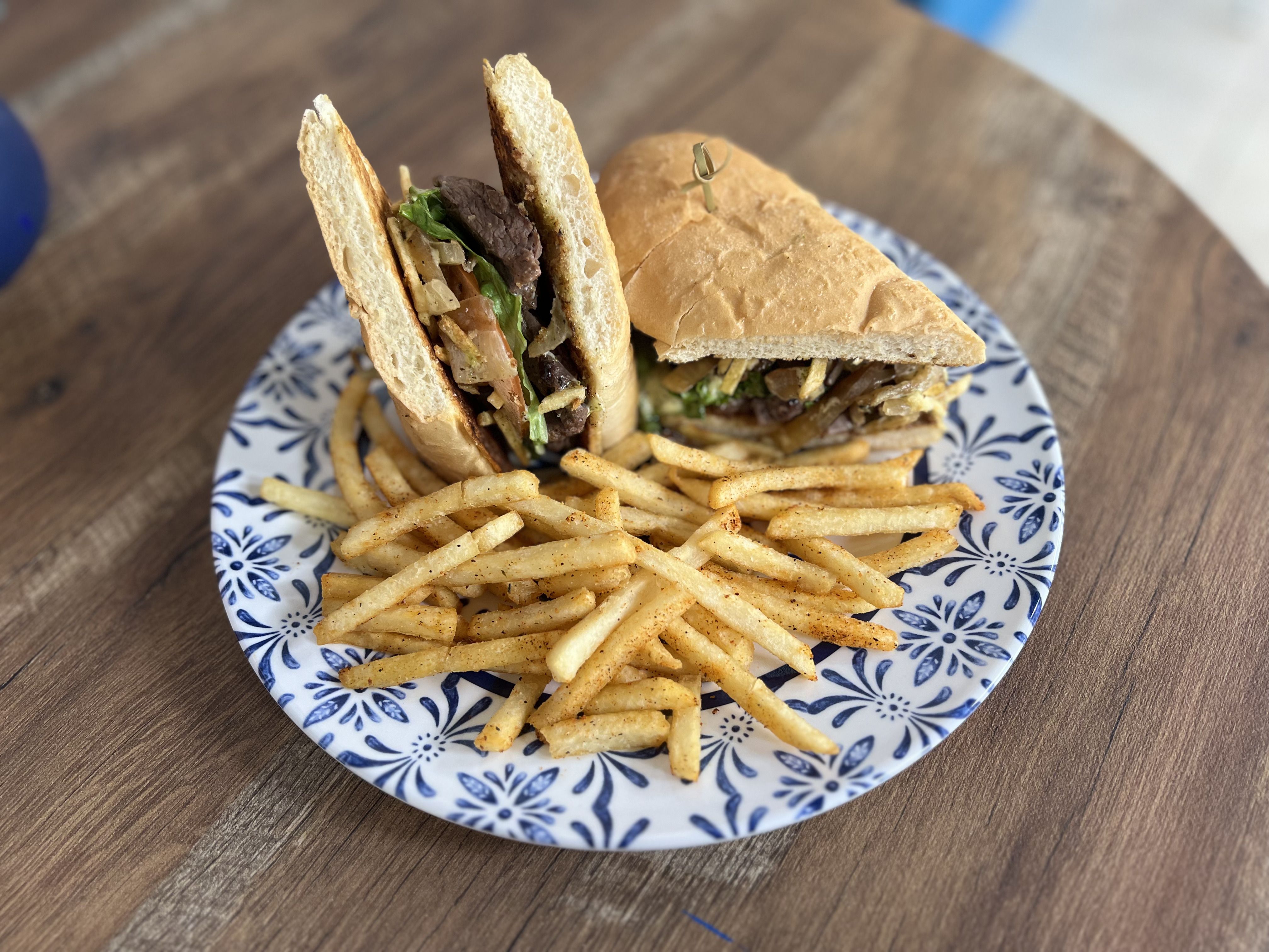Skirt Steak Sandwich