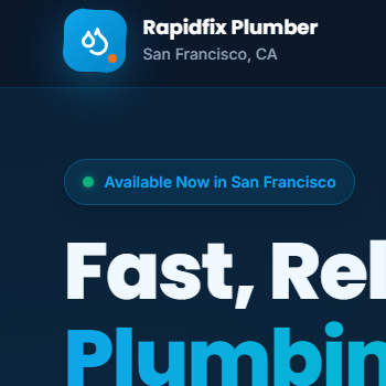 Rapidfix Plumber San Francisco