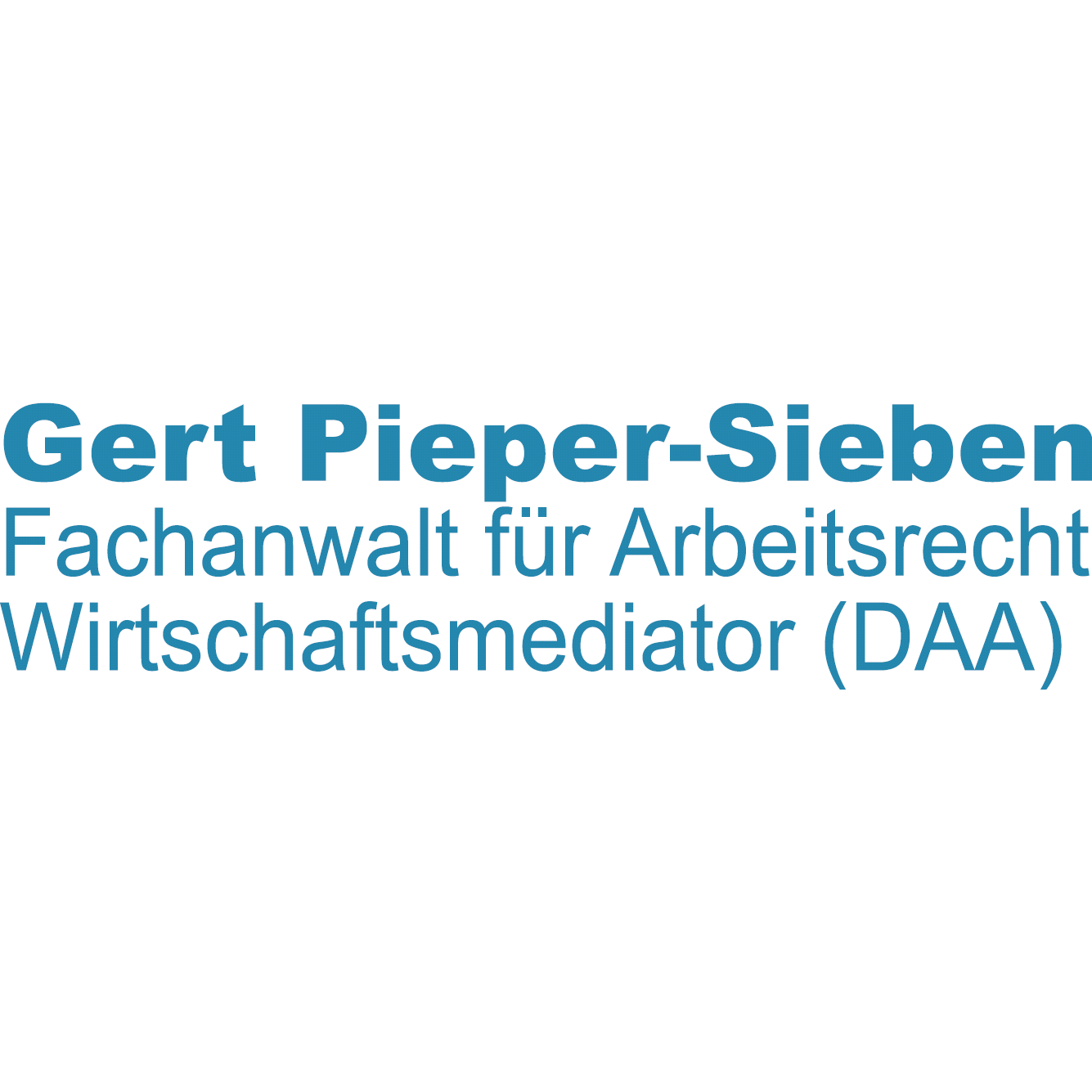 Logo von Rechtsanwaltskanzlei Pieper-Sieben und Kollegen
