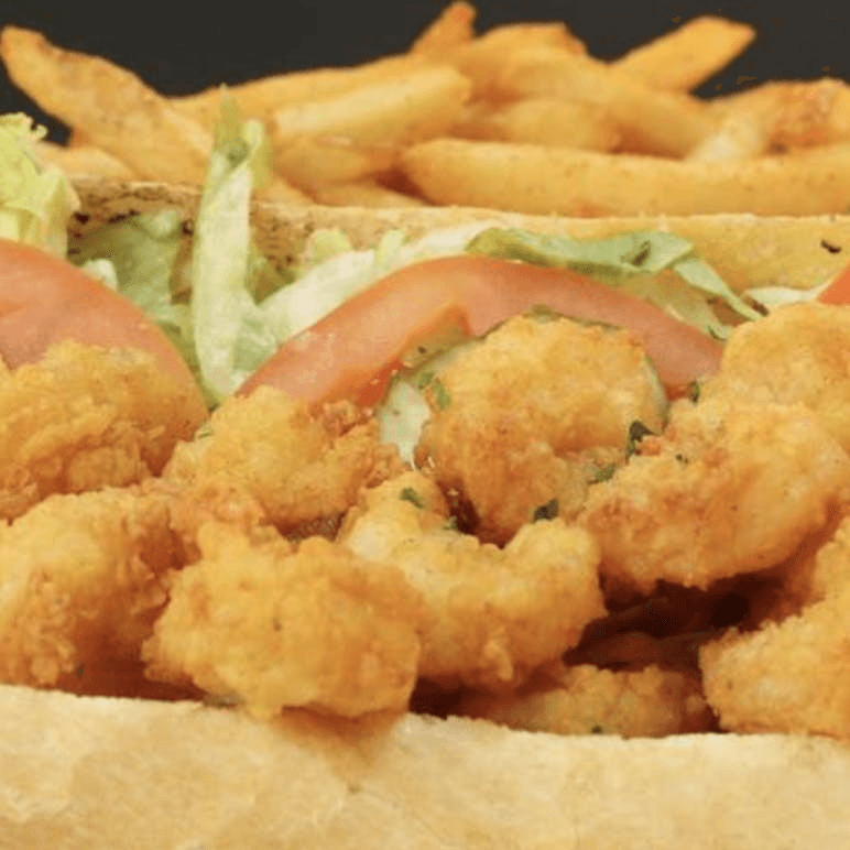 Shrimp Po Boy Combo