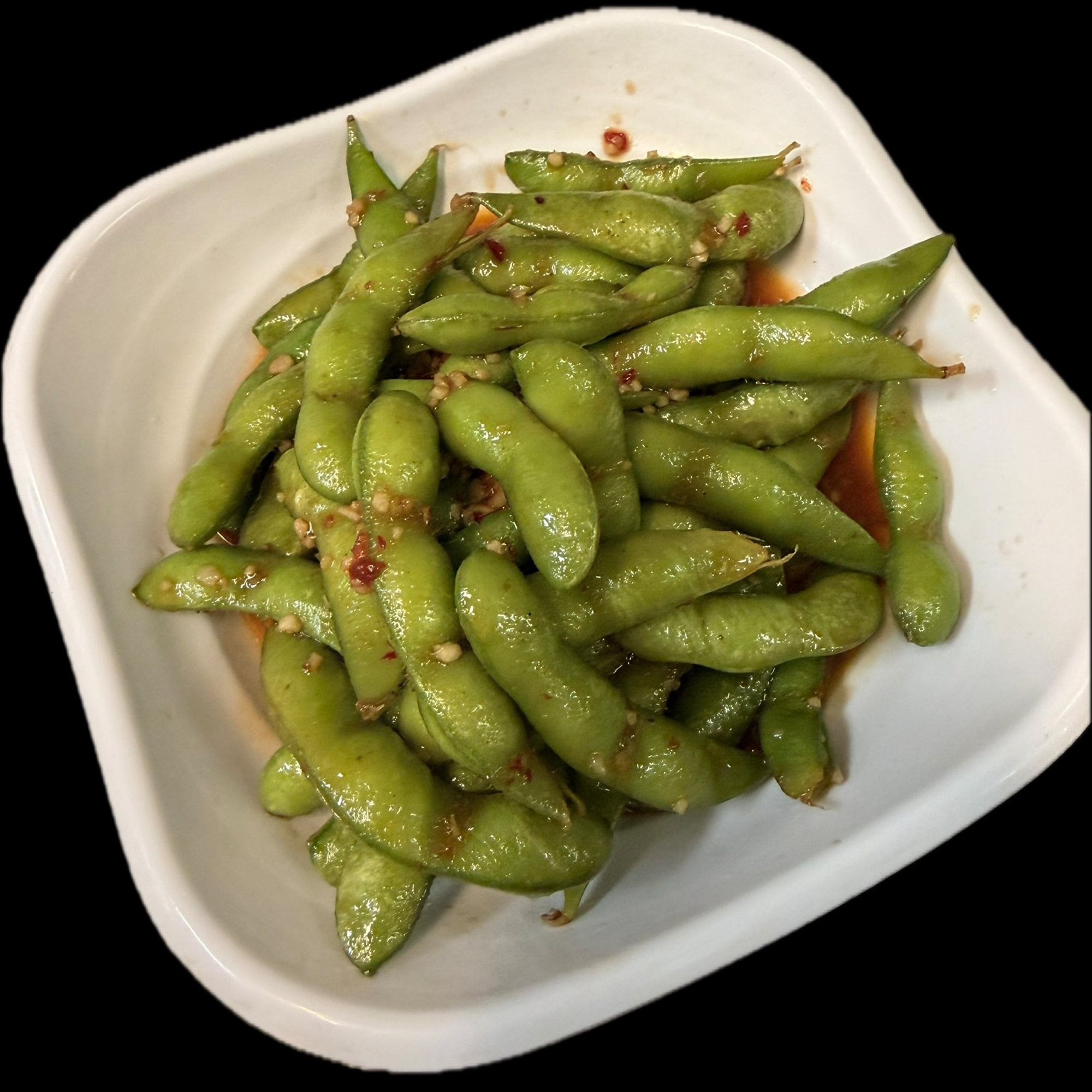 H2. Garlic Edamame