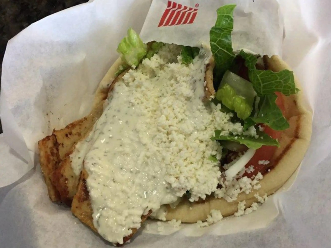 Chicken Gyro Salad