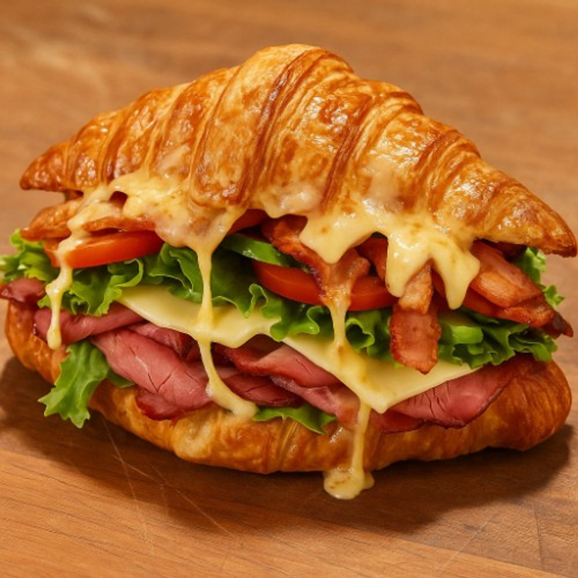 Black Angus Croissandwich