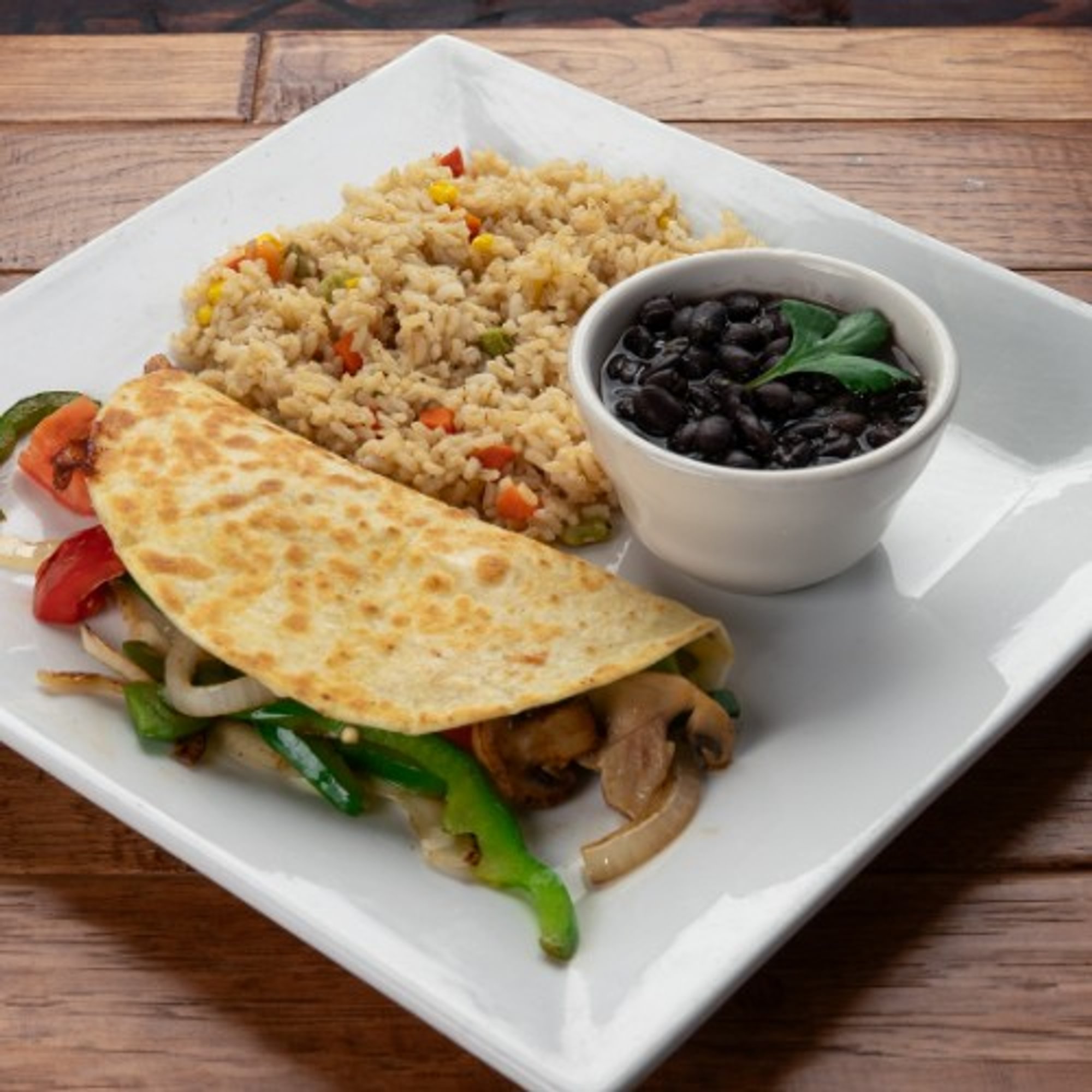 157. Vegetable Quesadilla (Lunch)