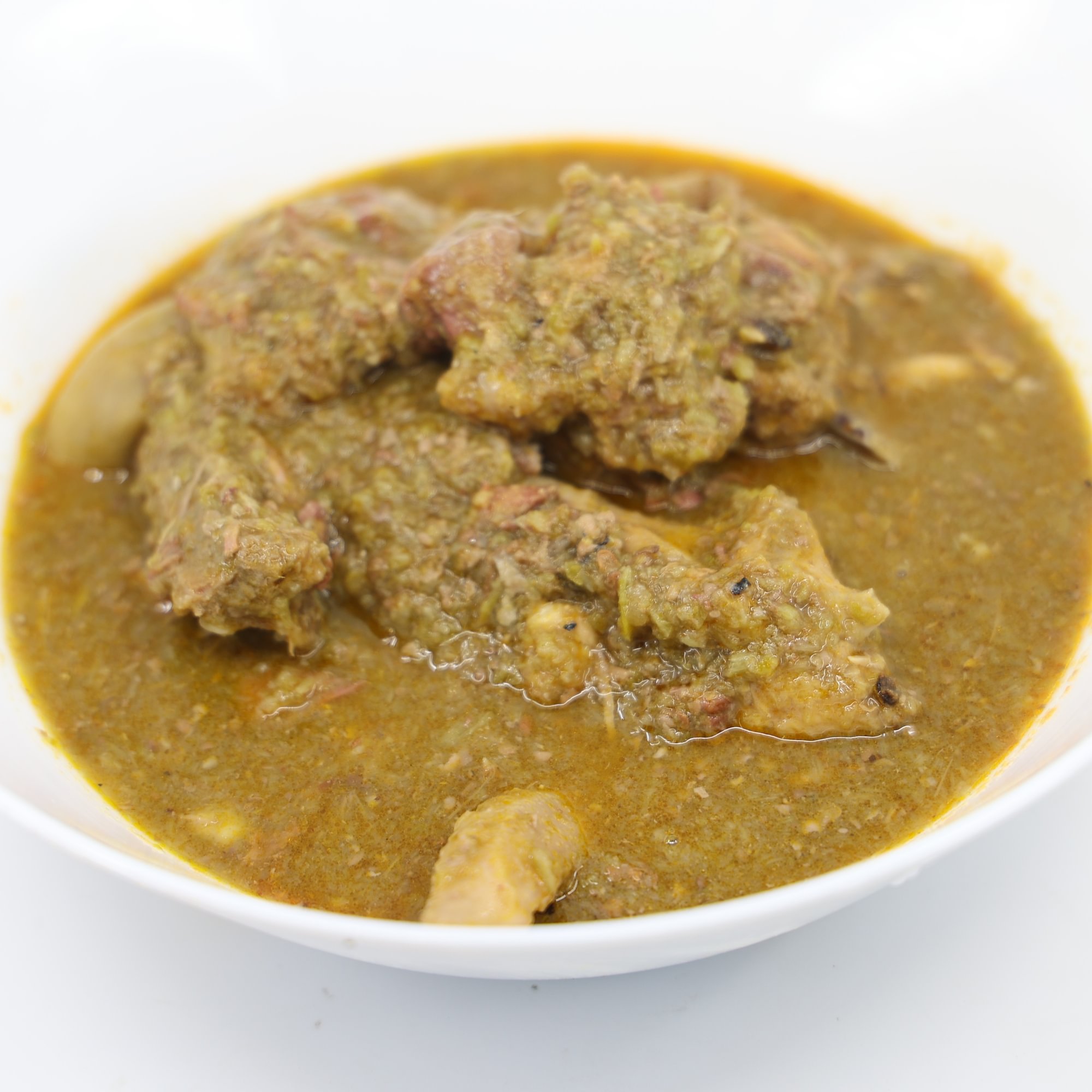 Okra Soup With Meat Only Lg