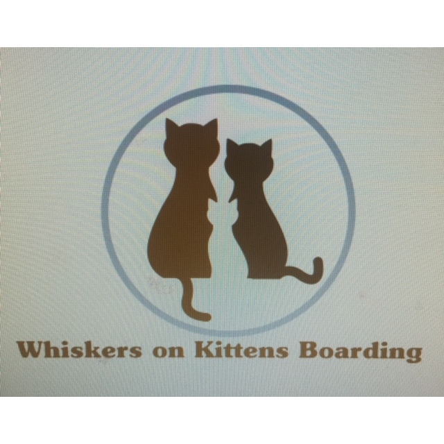 Whiskers on Kittens Boarding Logo