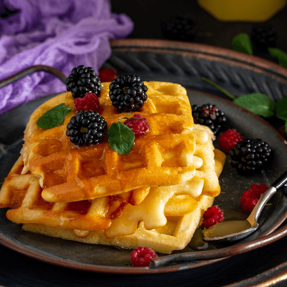Waffles platter