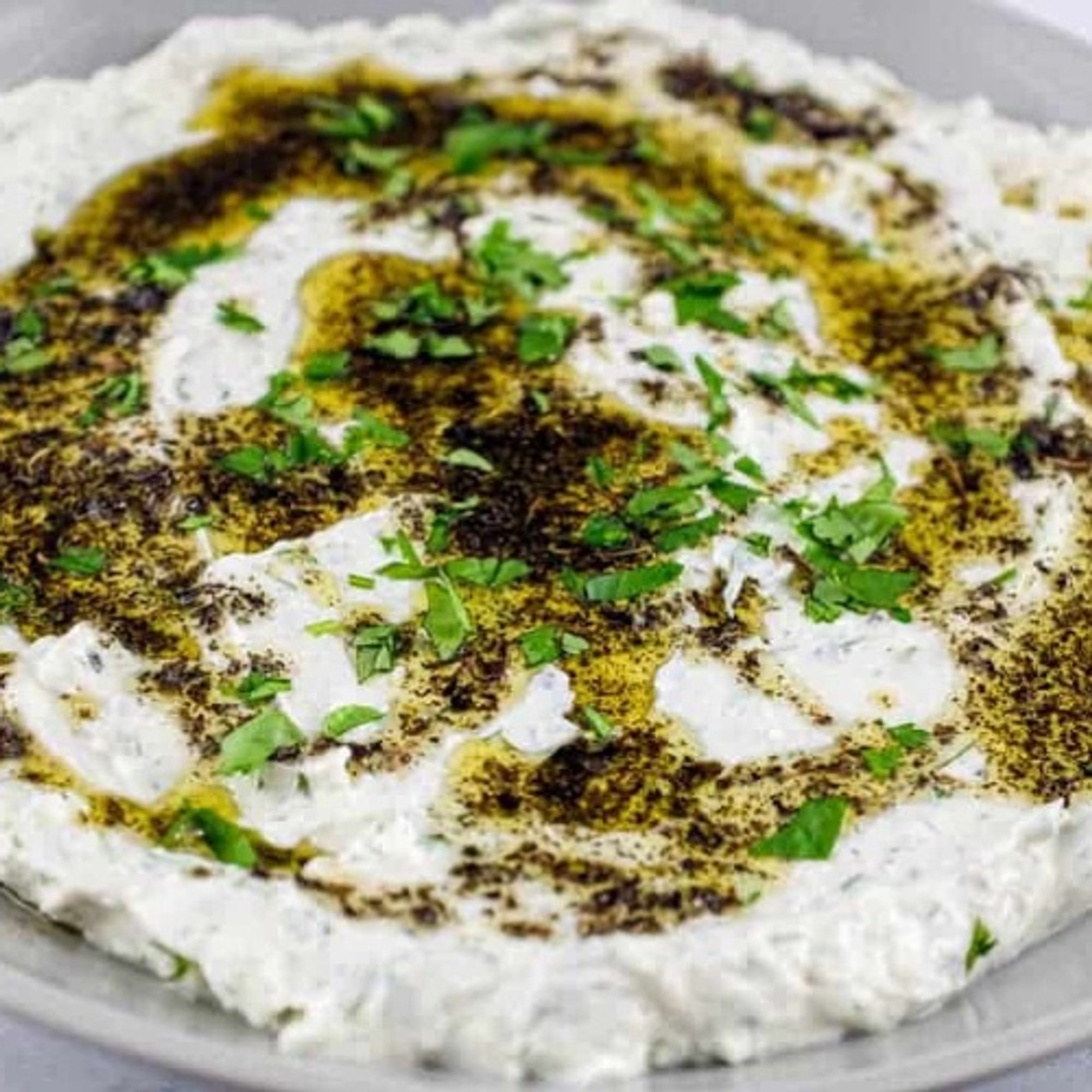 Haidari Yogurt Dip Plate