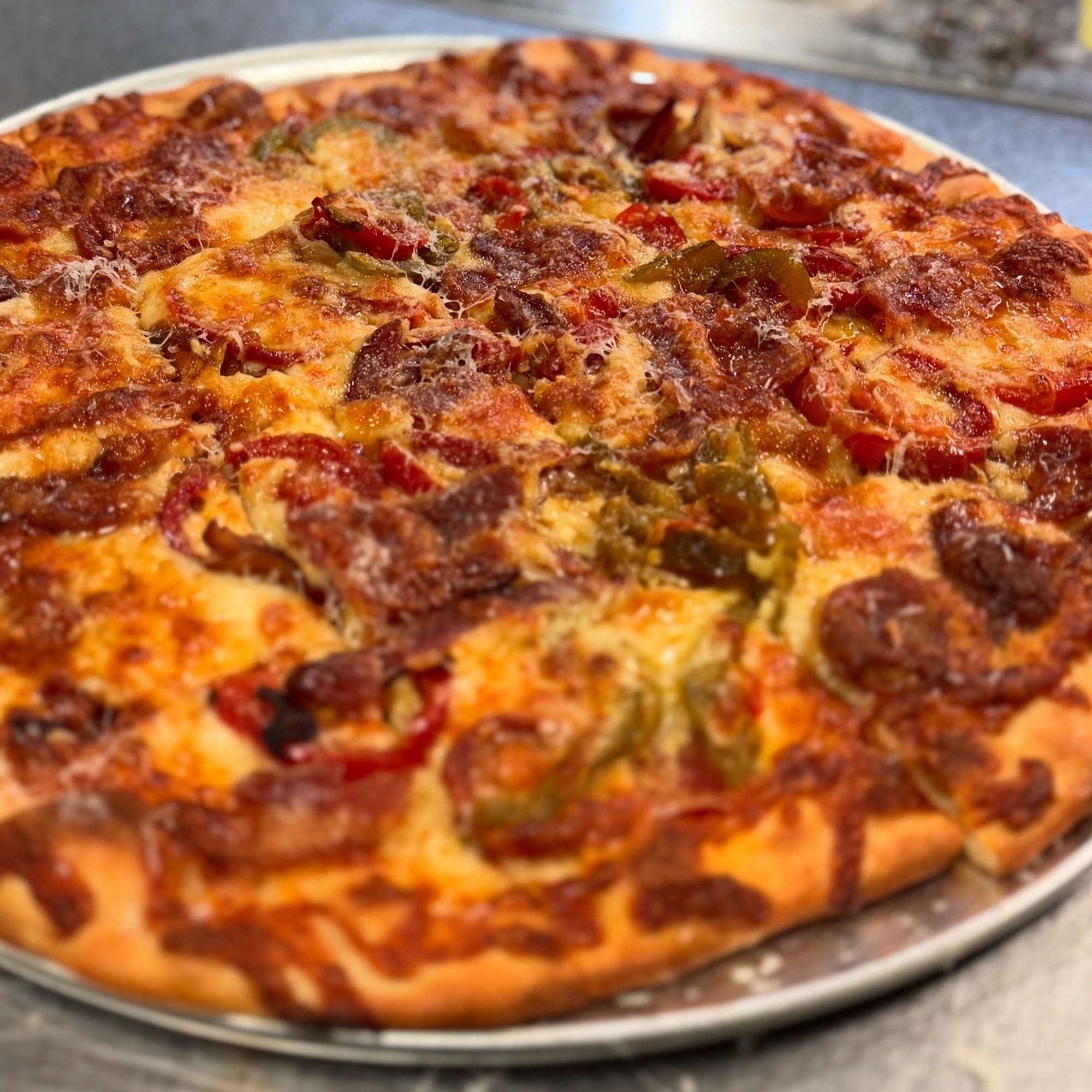 Cheesesteak Pizza