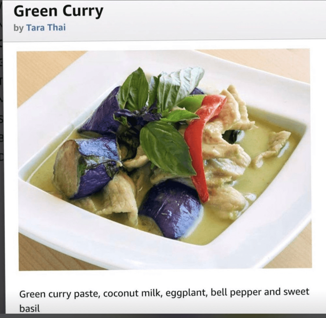 Green Curry