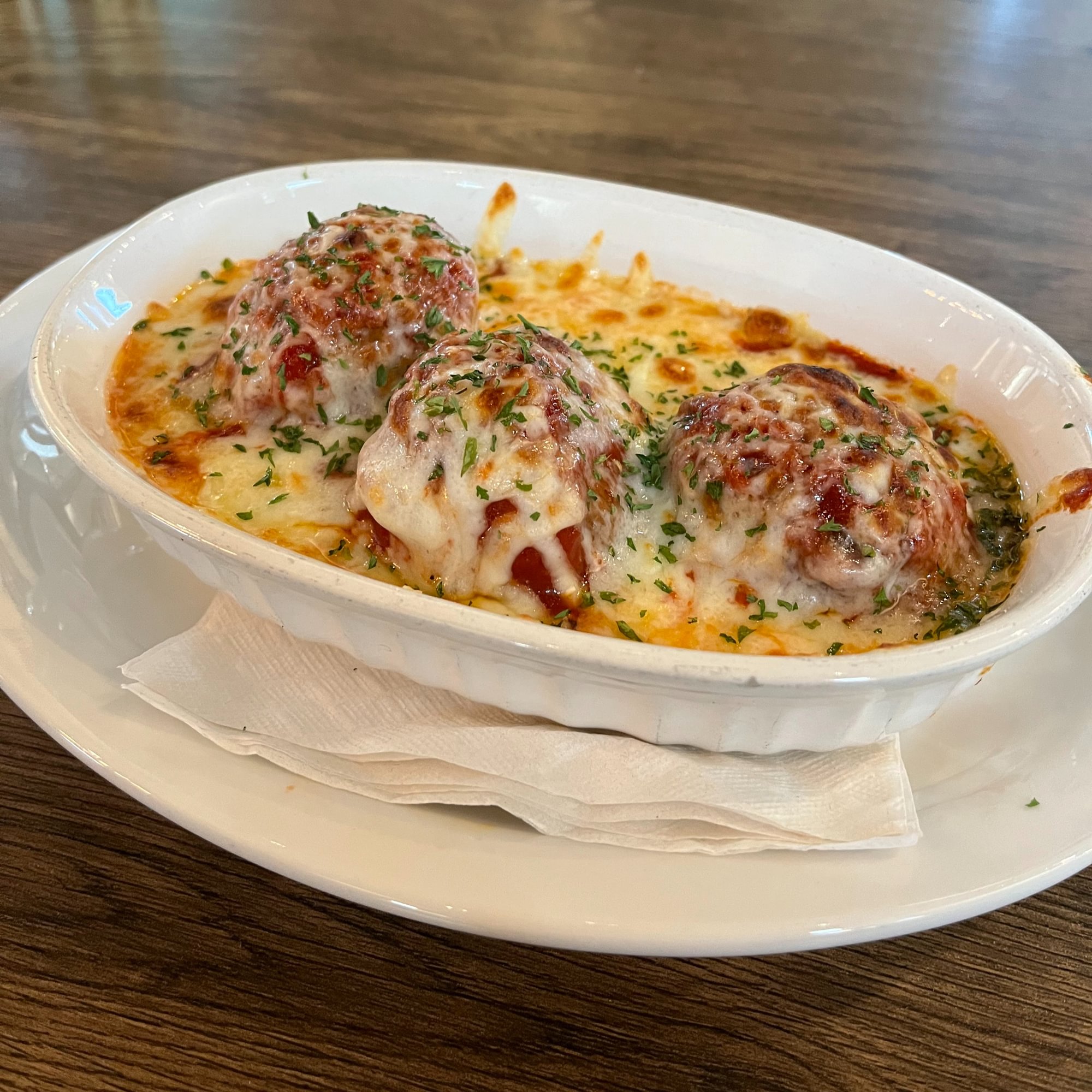 Baked Meatballs al Forno