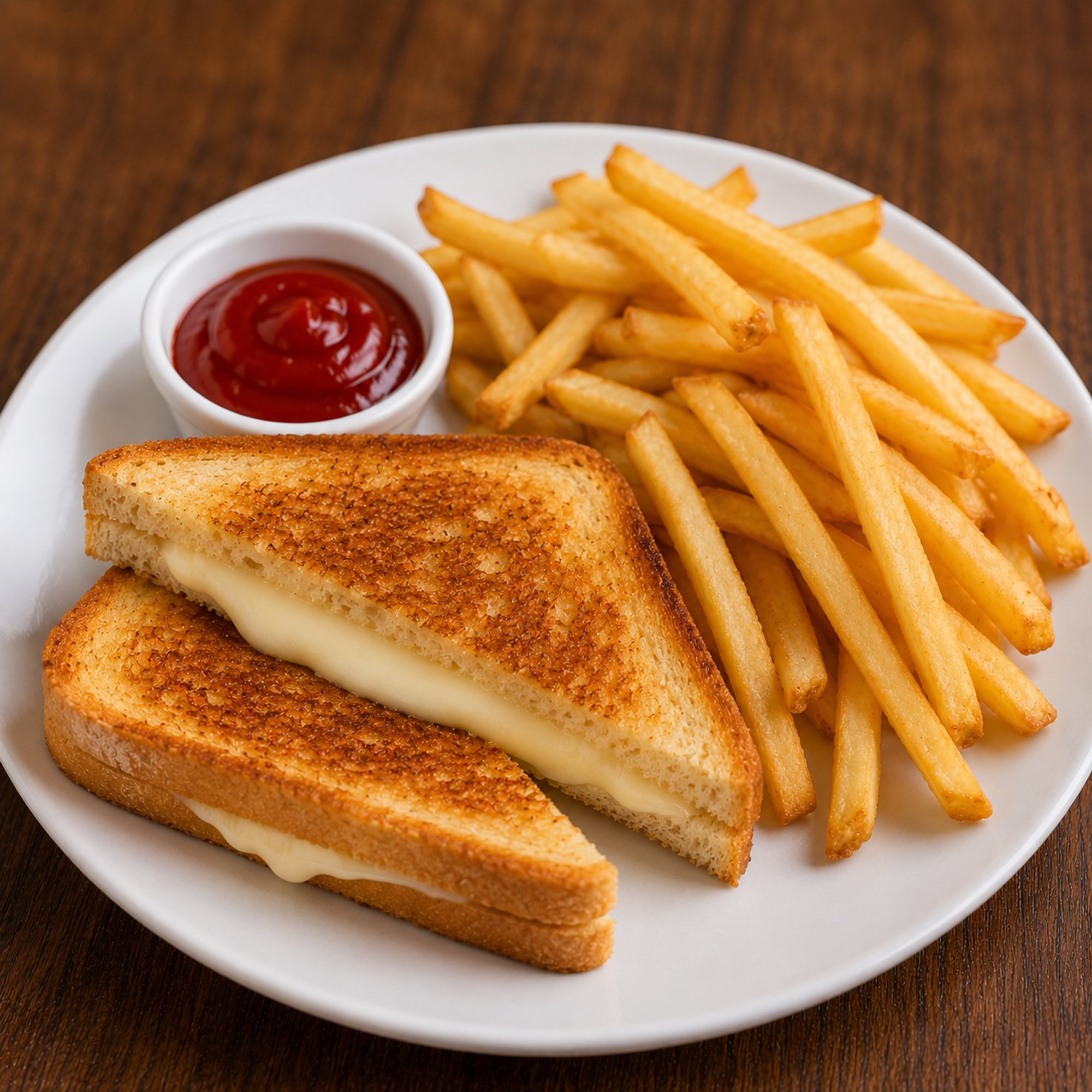 Kids Grilled Cheese & Fries