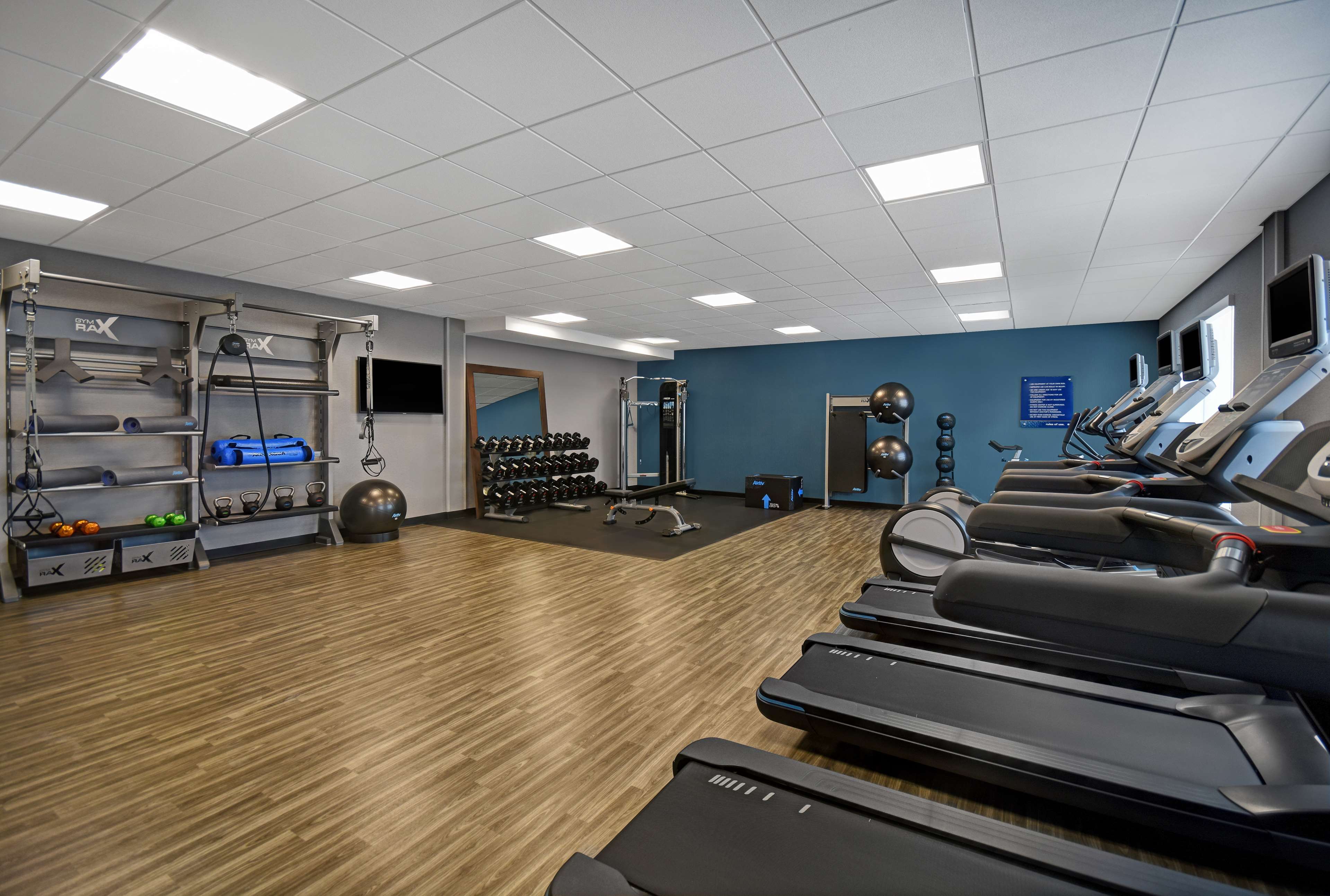 Health club  fitness center  gym