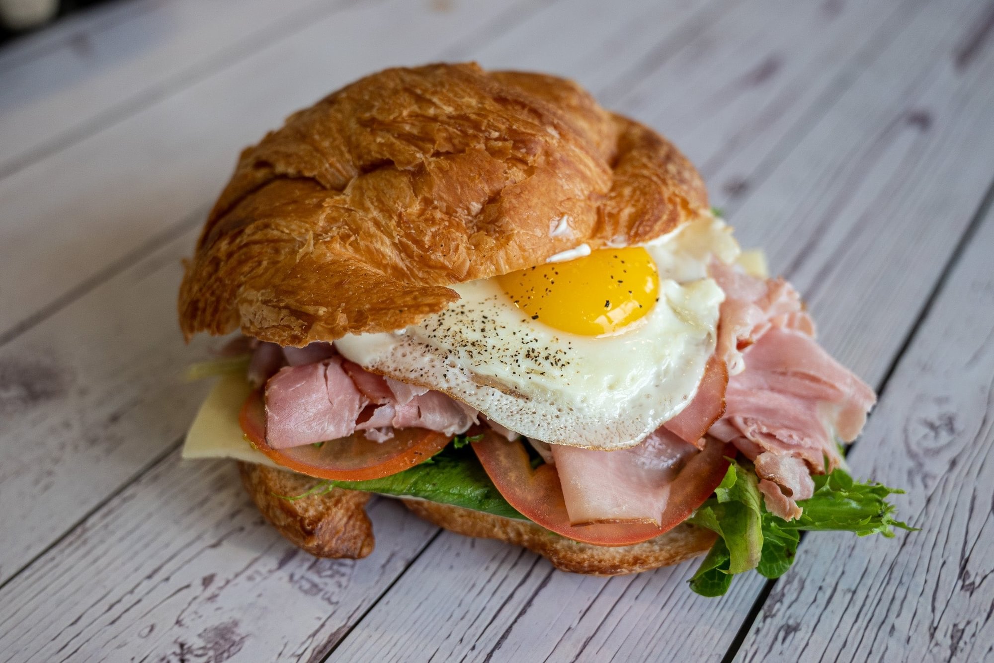 Croissandwich Ham, Cheese, Egg