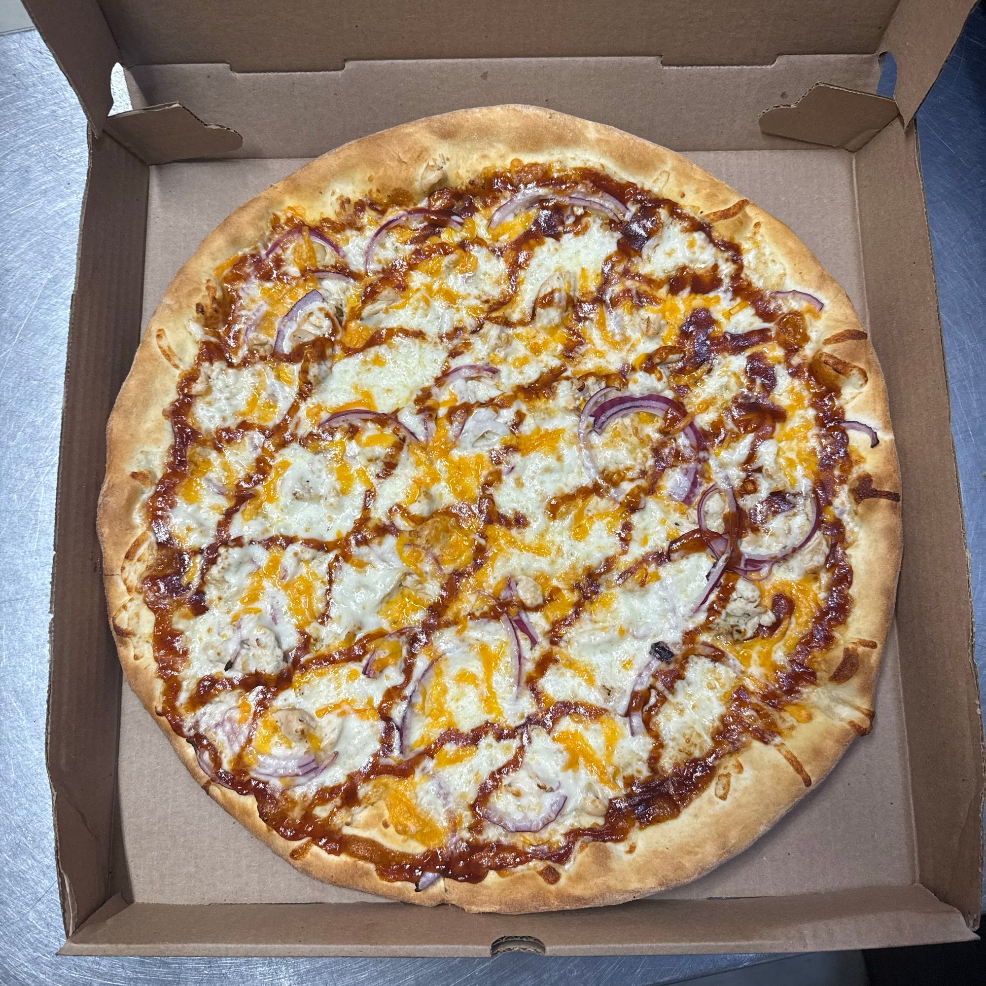 XLG BBQ Chicken Pizza