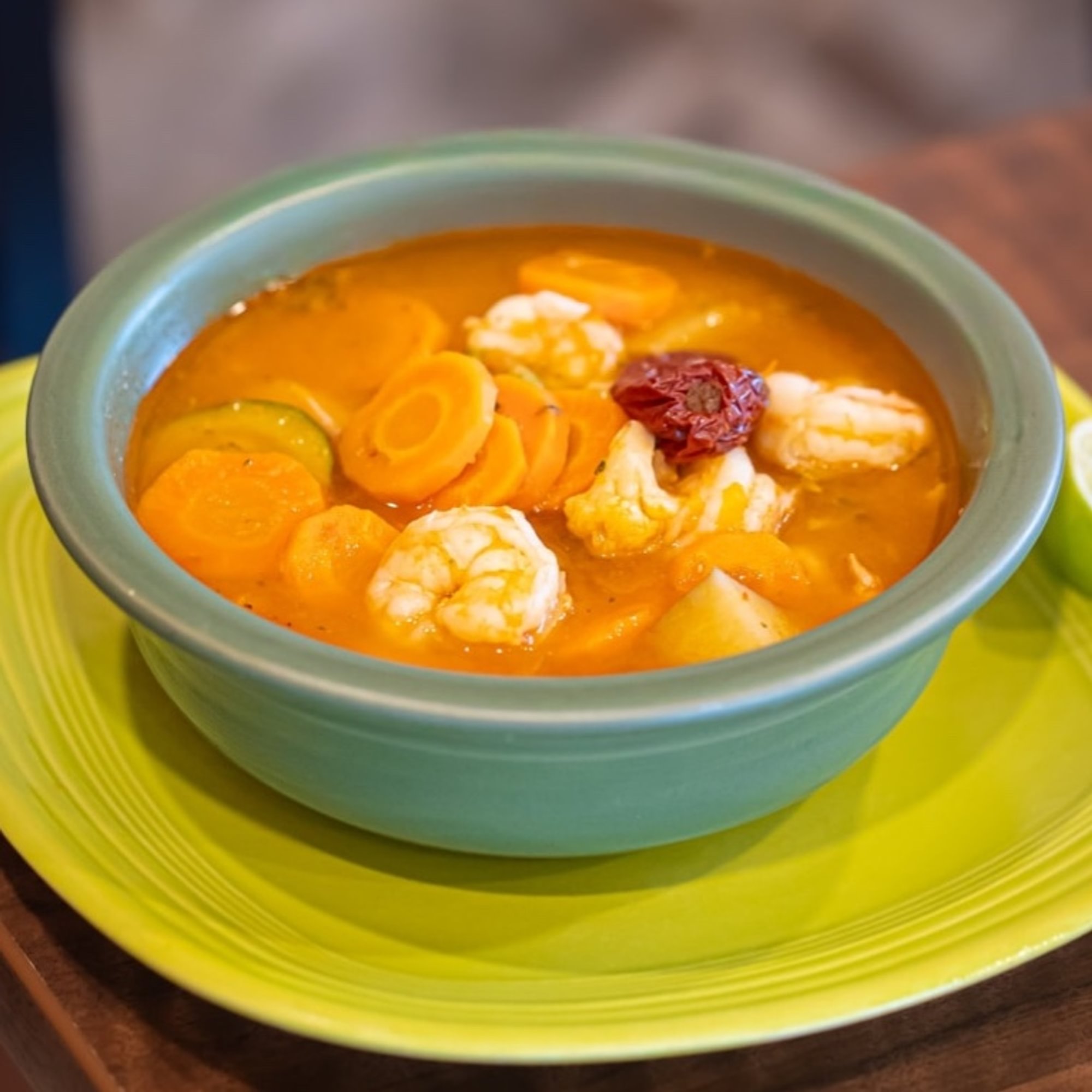 Caldo de Camarón