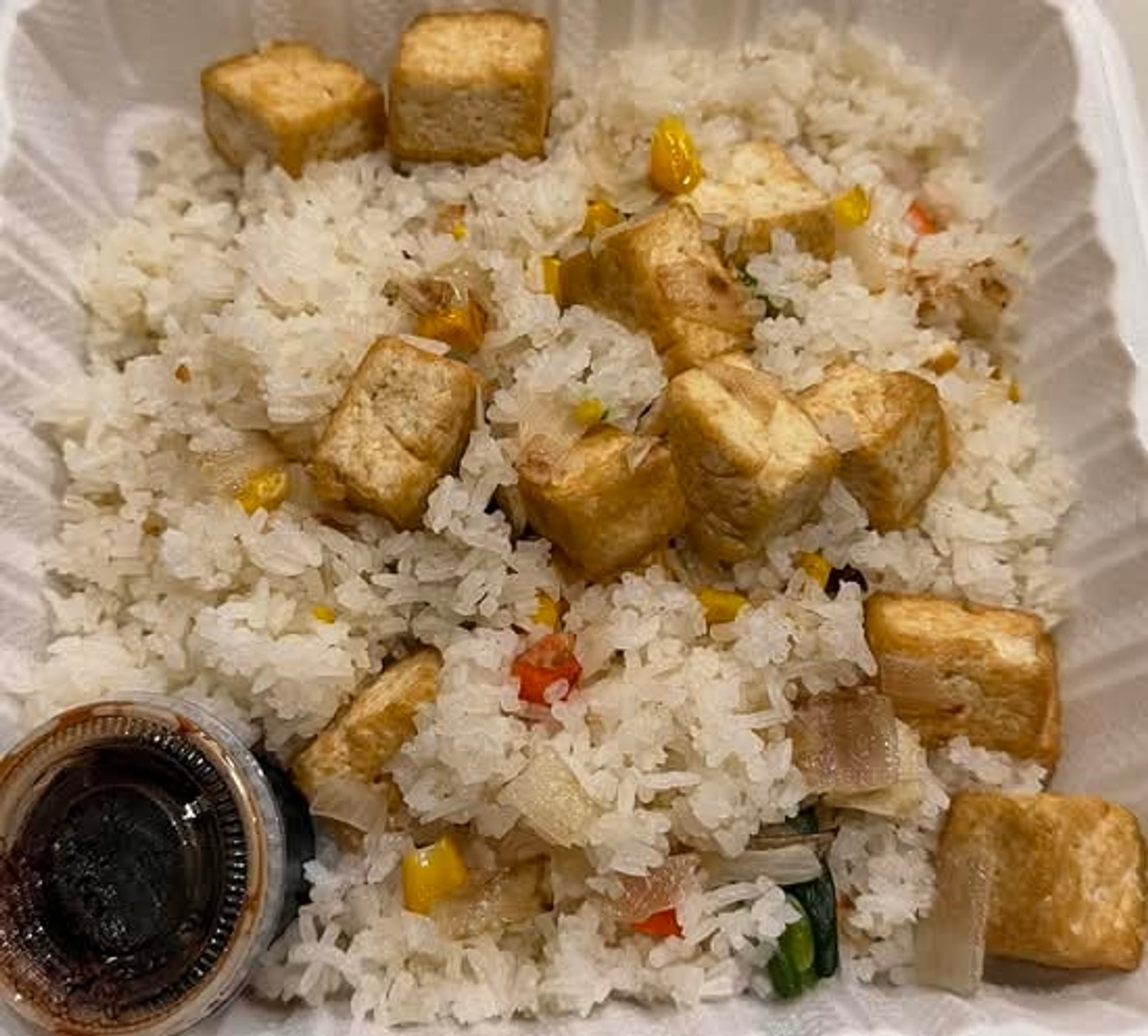 5V. Tofu Fried Rice