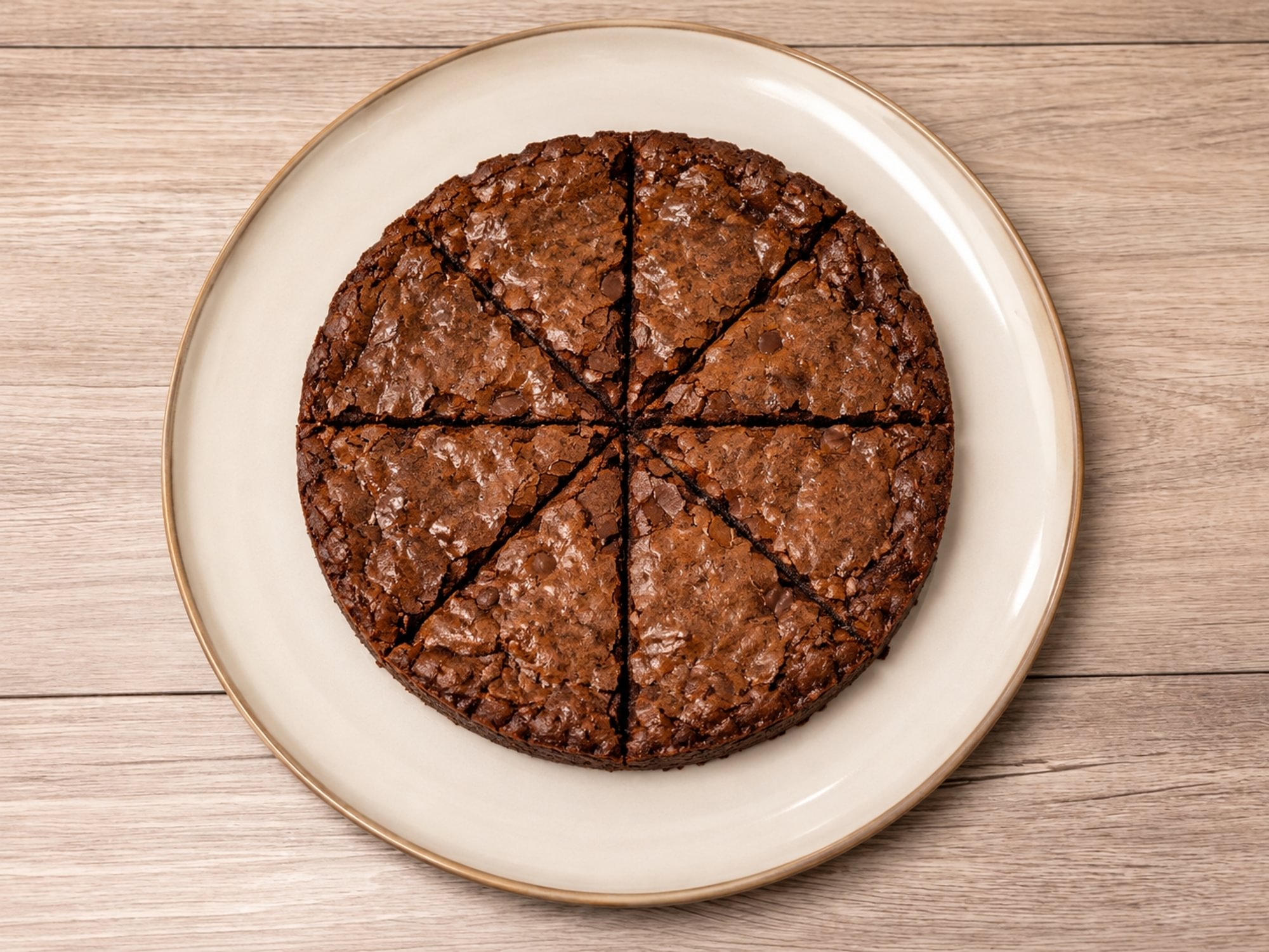8" Brownie Pizza Cookie