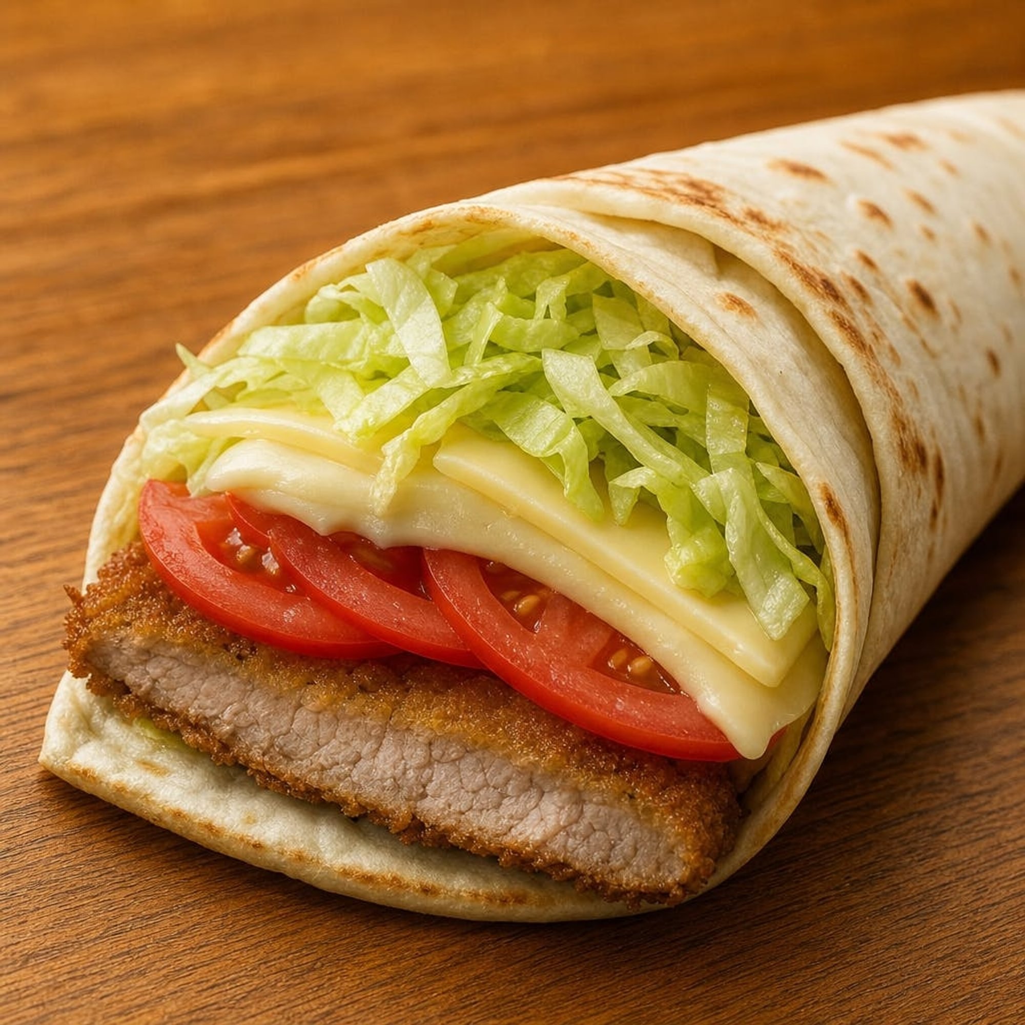 Veal Cutlet Wrap