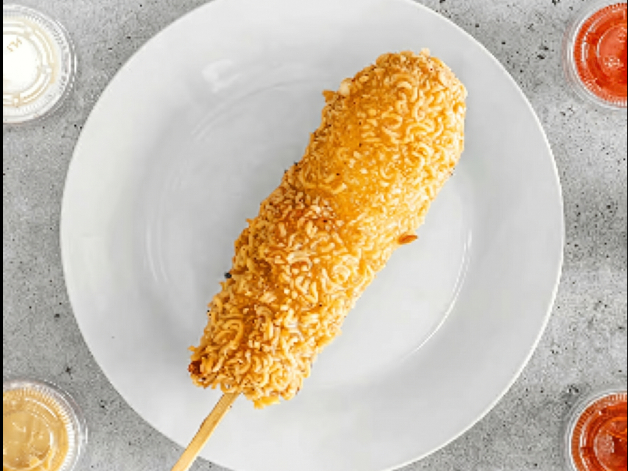 Crispy Ramen Half & Half