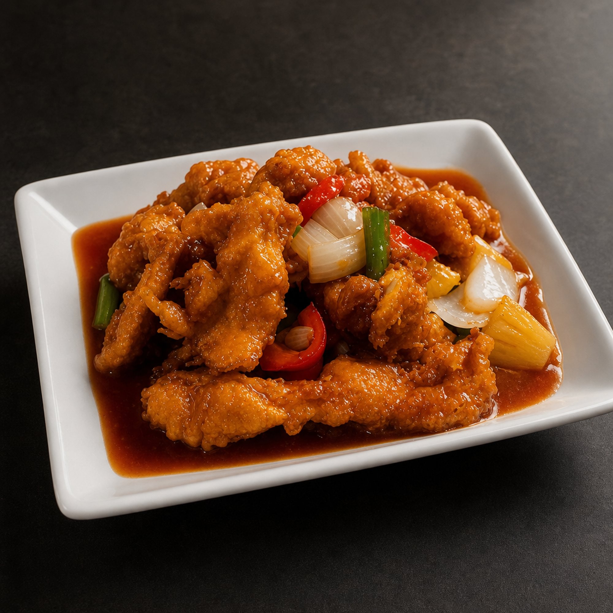 Sweet and Sour Chicken or Pork