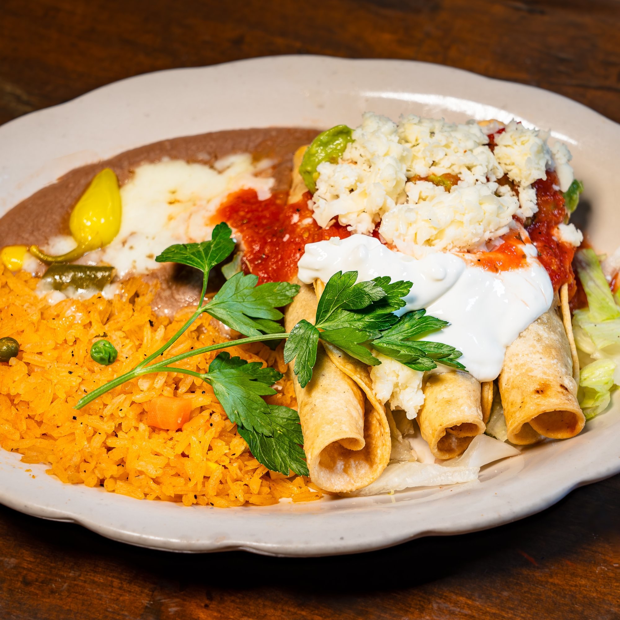 14. Three Taquitos