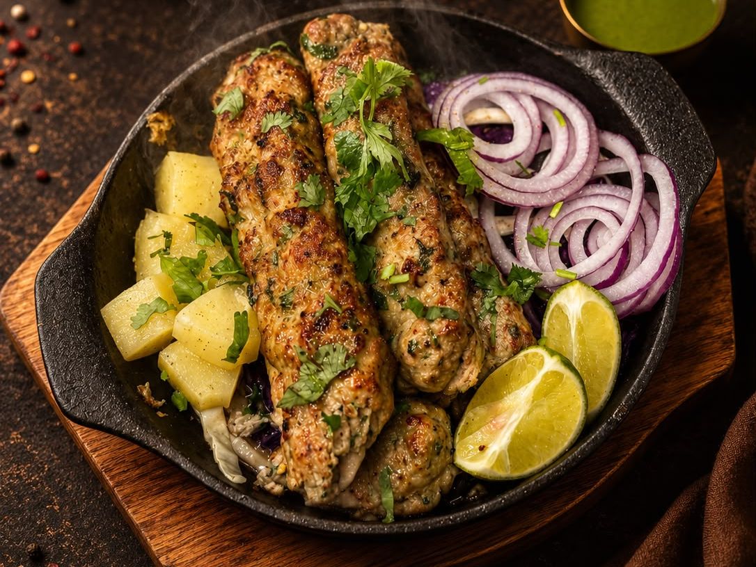 Chicken Seekh Kebab