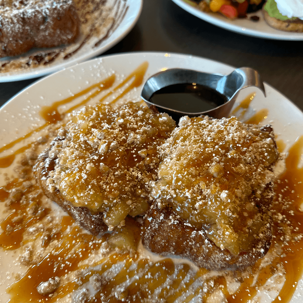 Apple Crumb French Toast