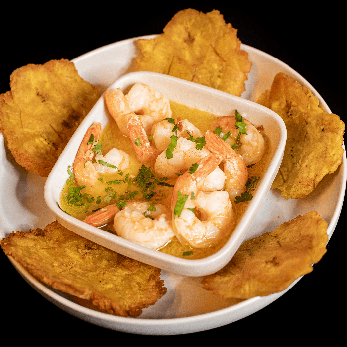 Shrimp Sautéed with Garlic