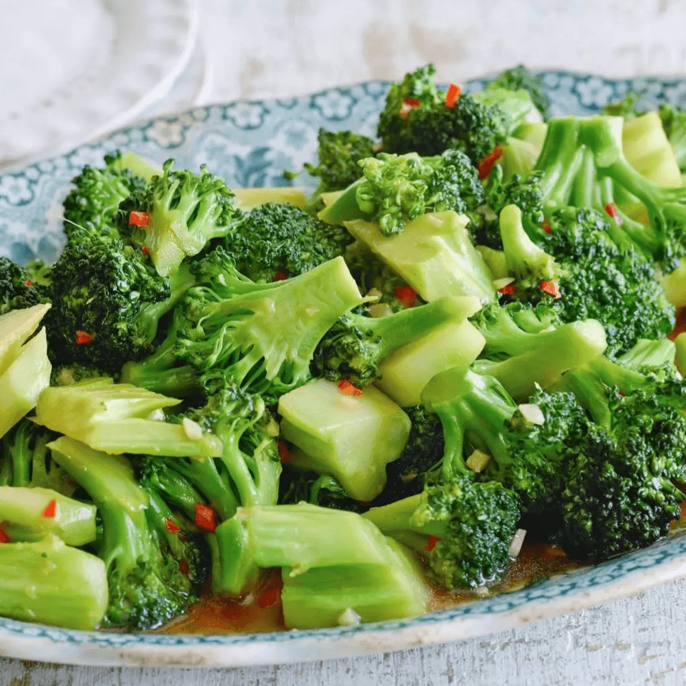 BROCCOLI WITH OYSTER