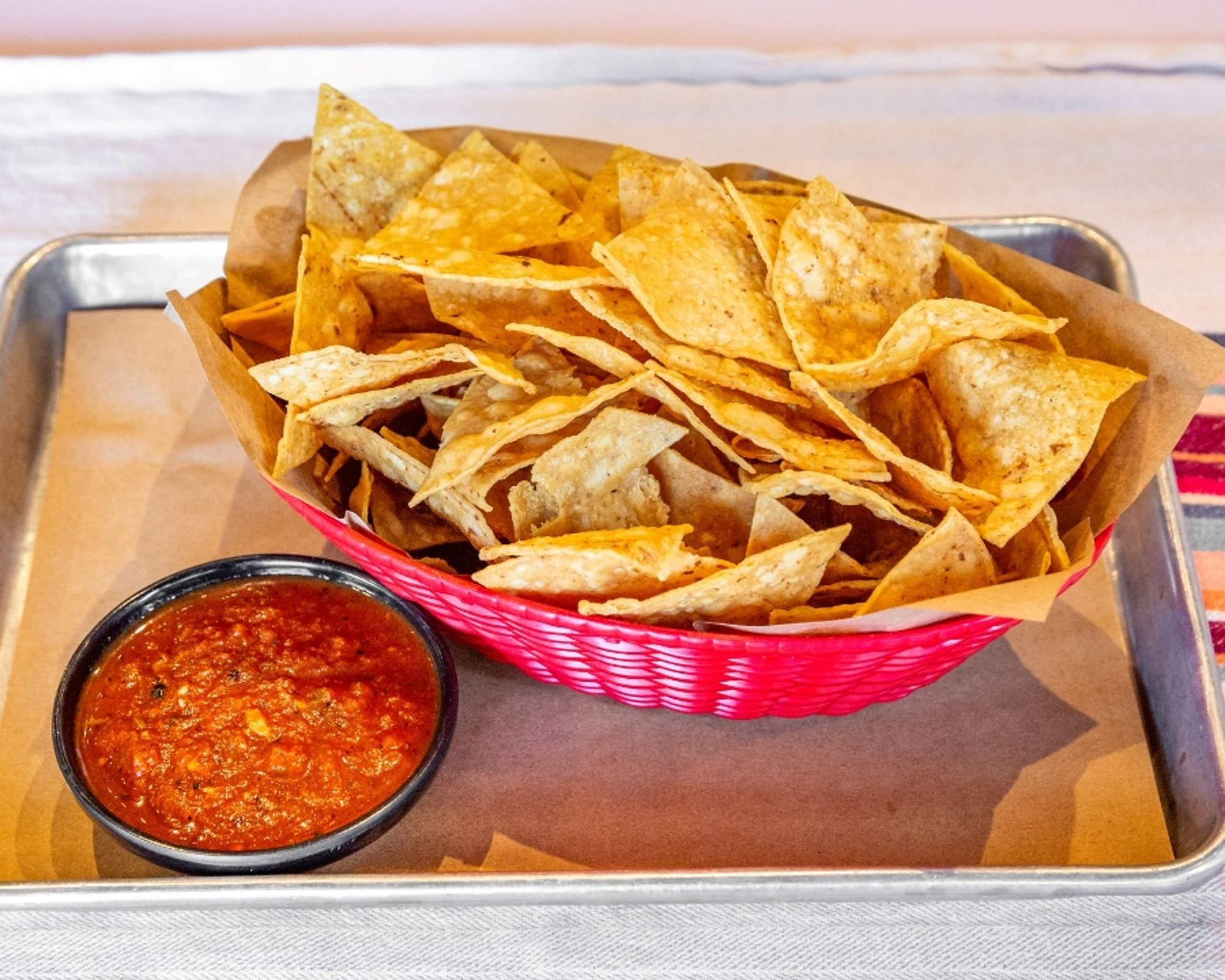 House-Made Chips and Salsa Roja