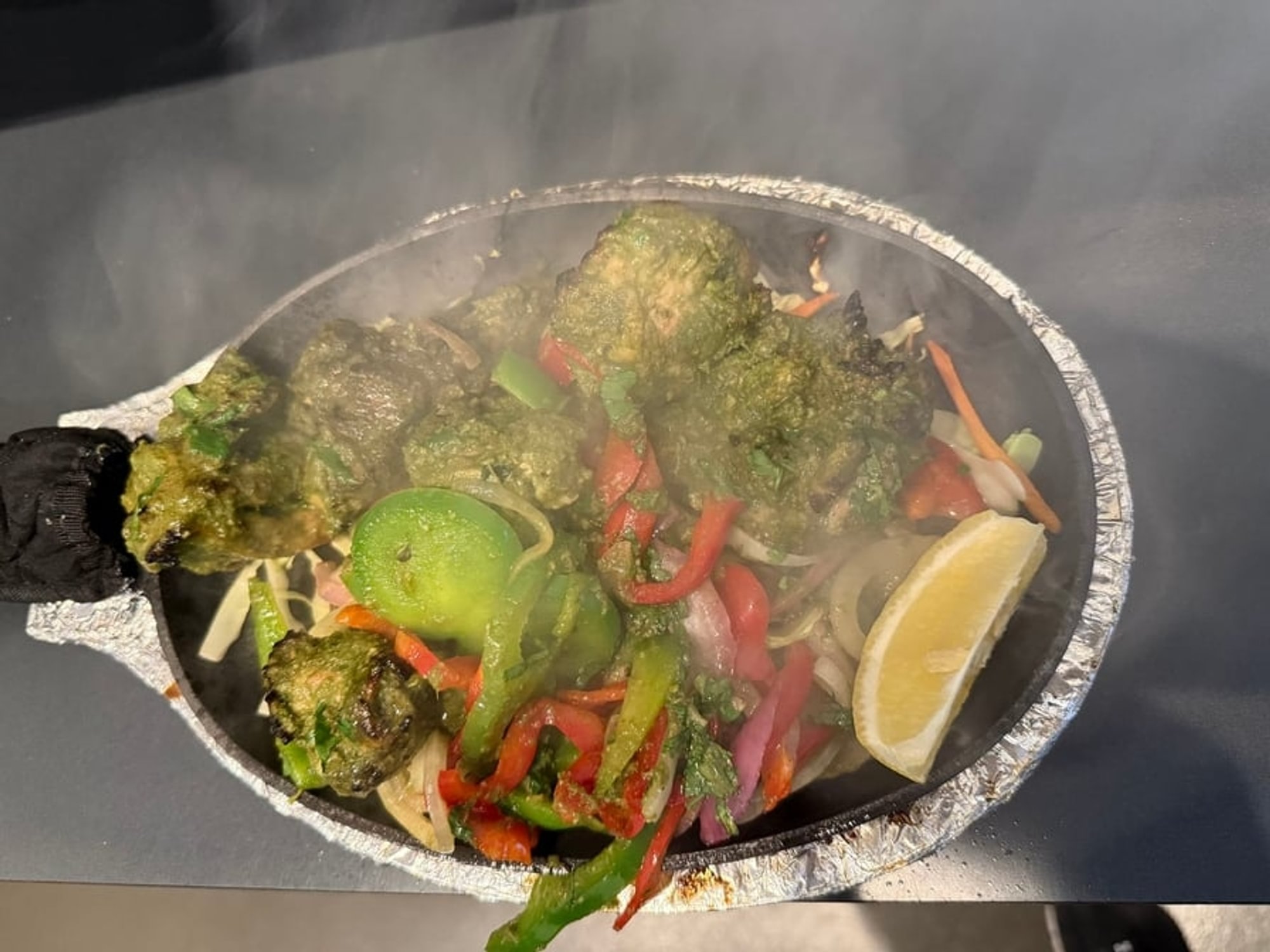 Hariyali Chicken Tikka Kabab