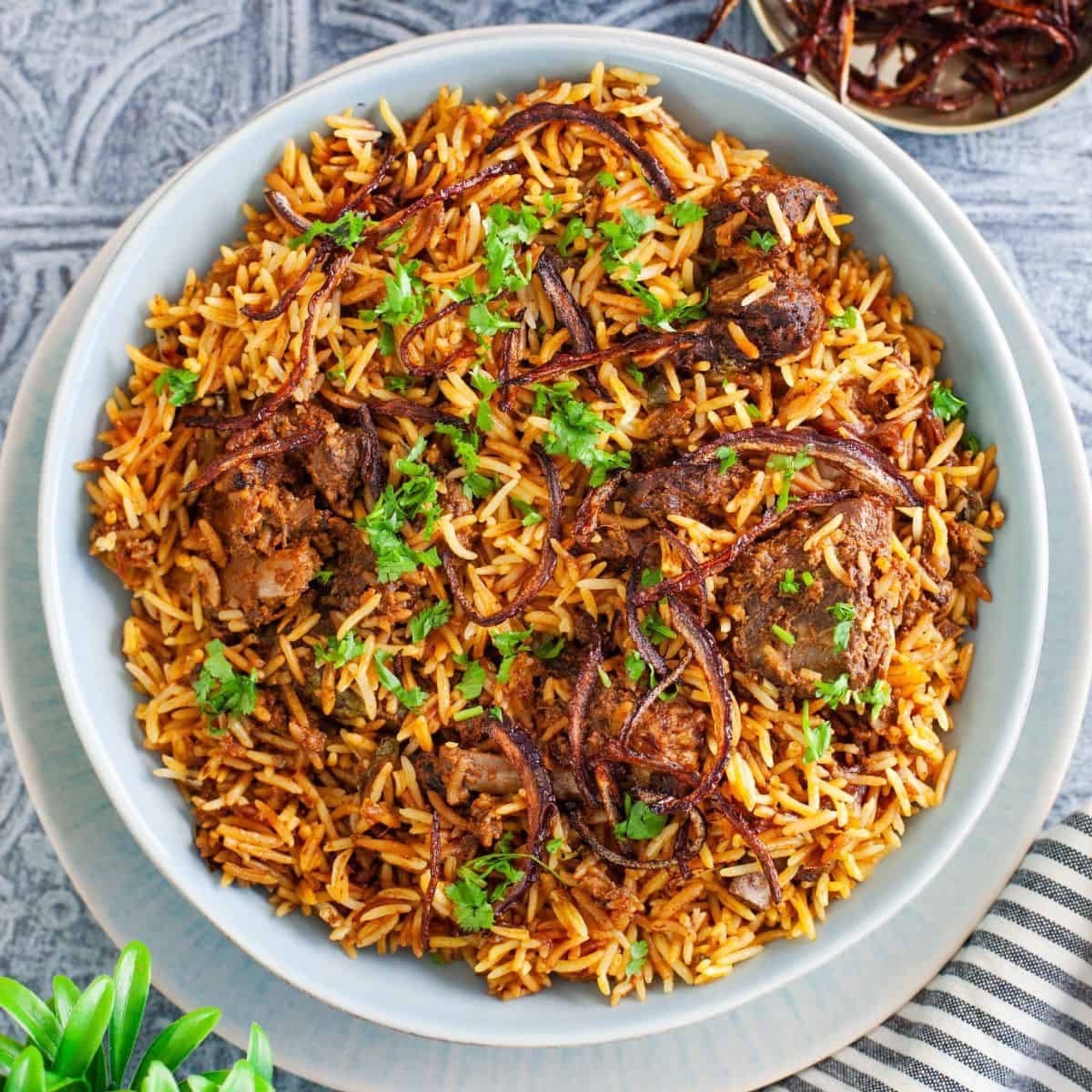 Lamb Biryani Family Pack (Boneless) (64 oz)
