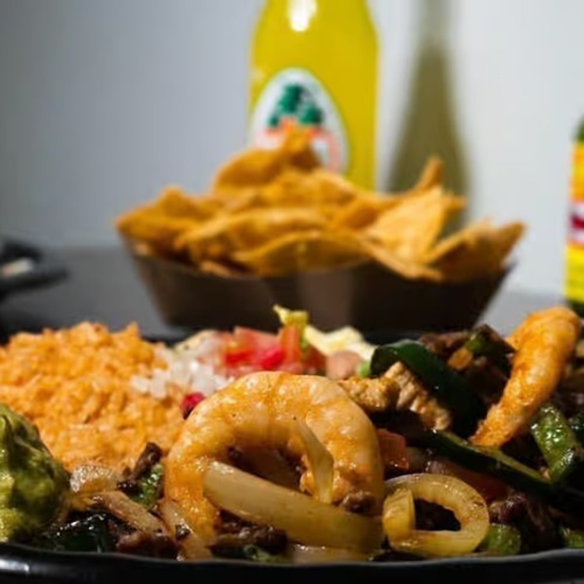 Fajita Shrimp Plate